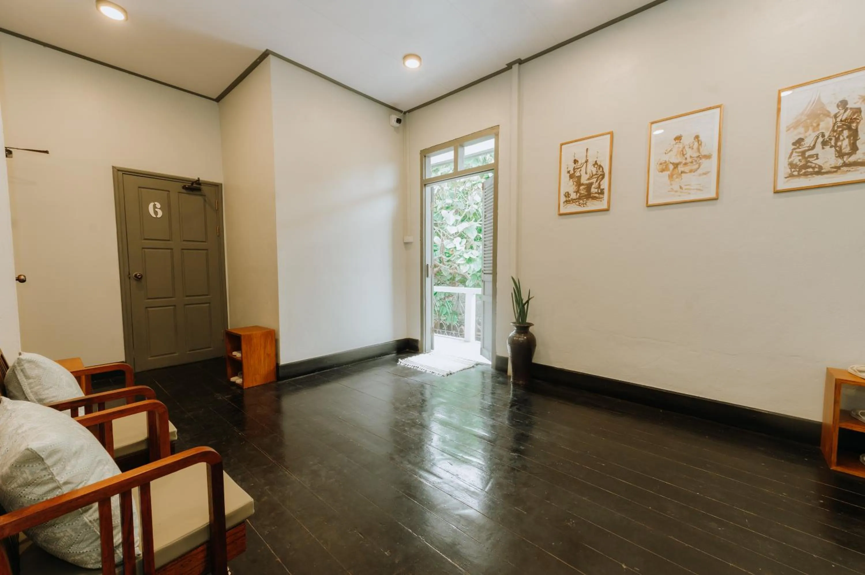 Living room in SamaiLaos Residence