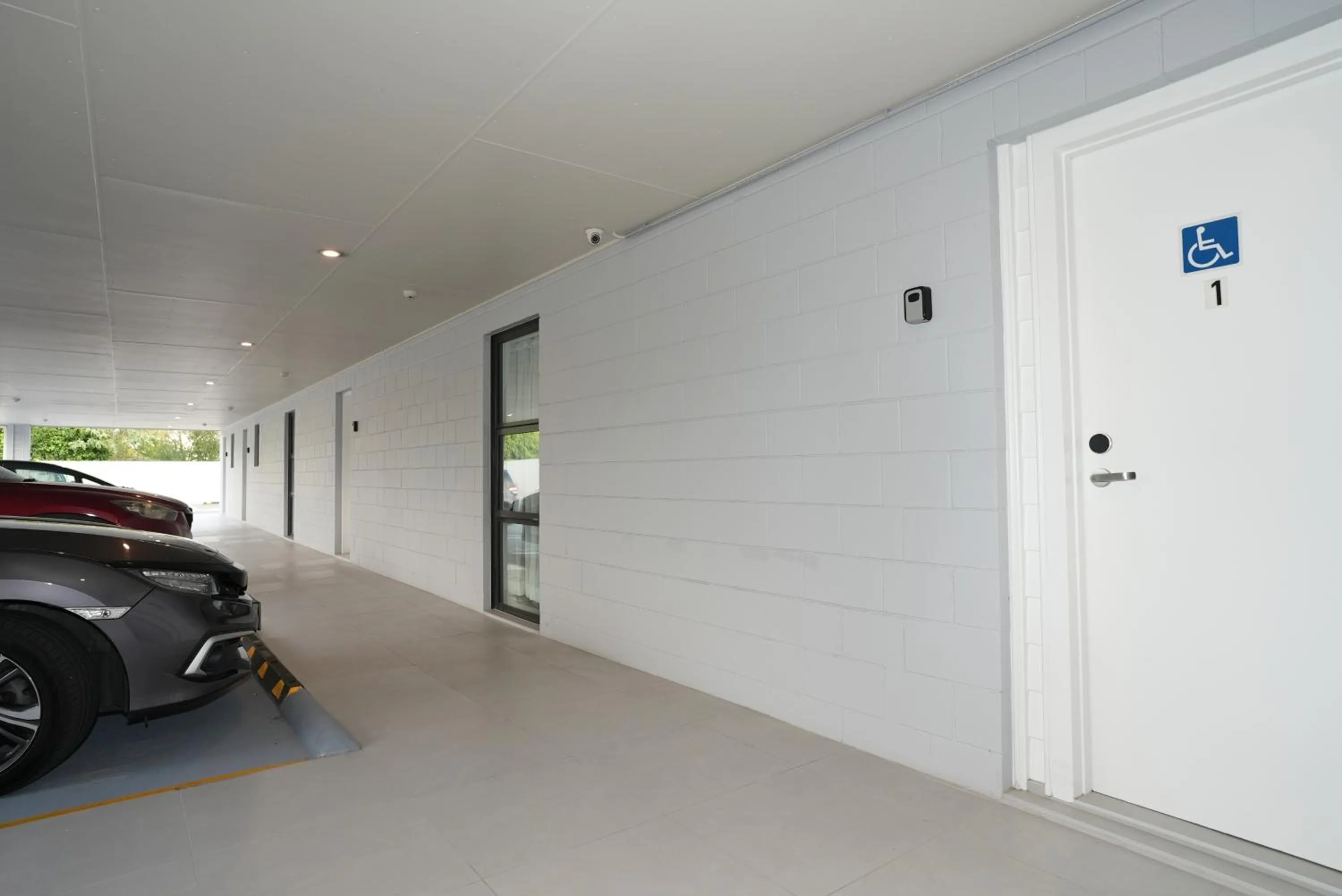 Property building in Airport Delight Motel