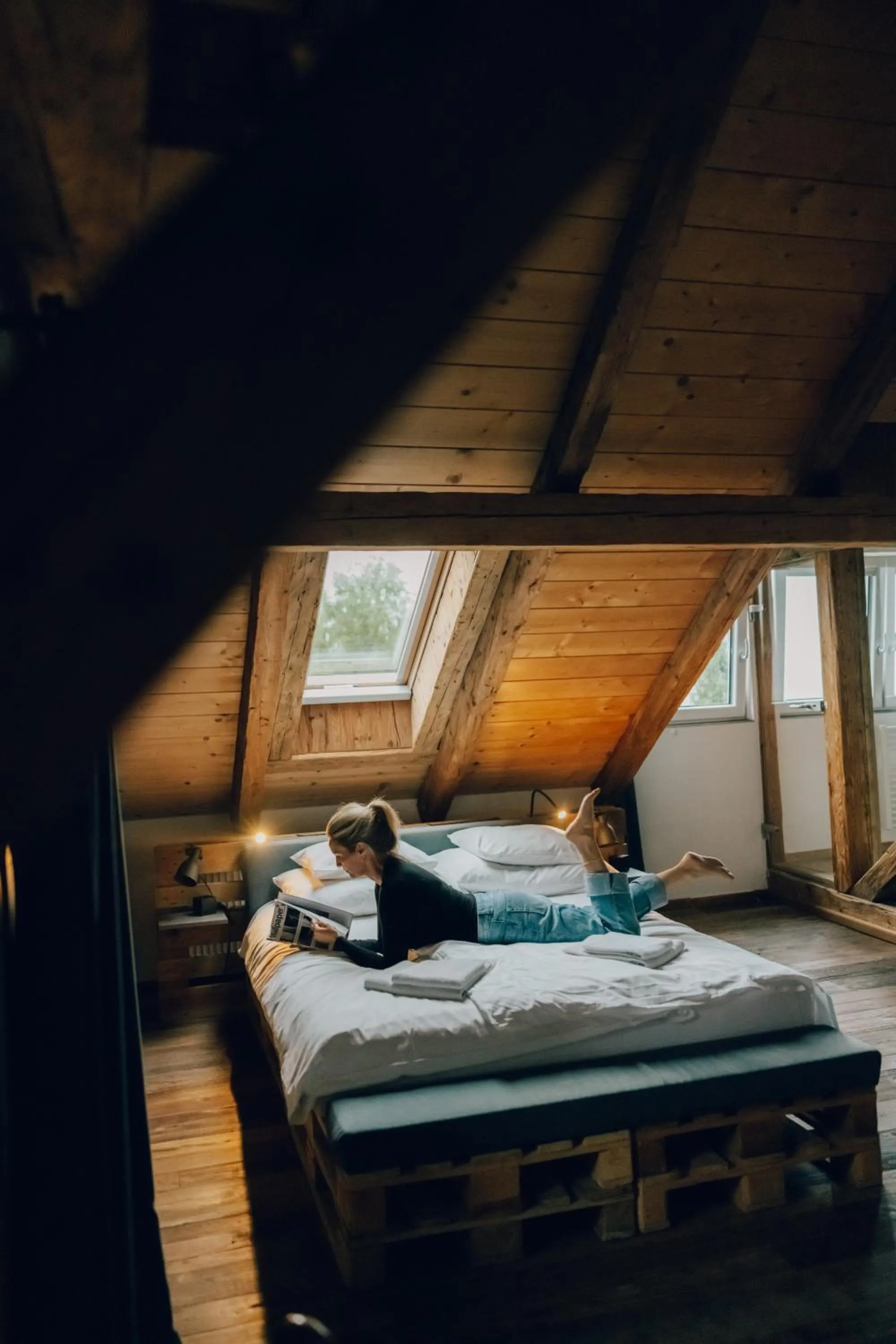 Bed in Waldhaus Rudolfshöhe