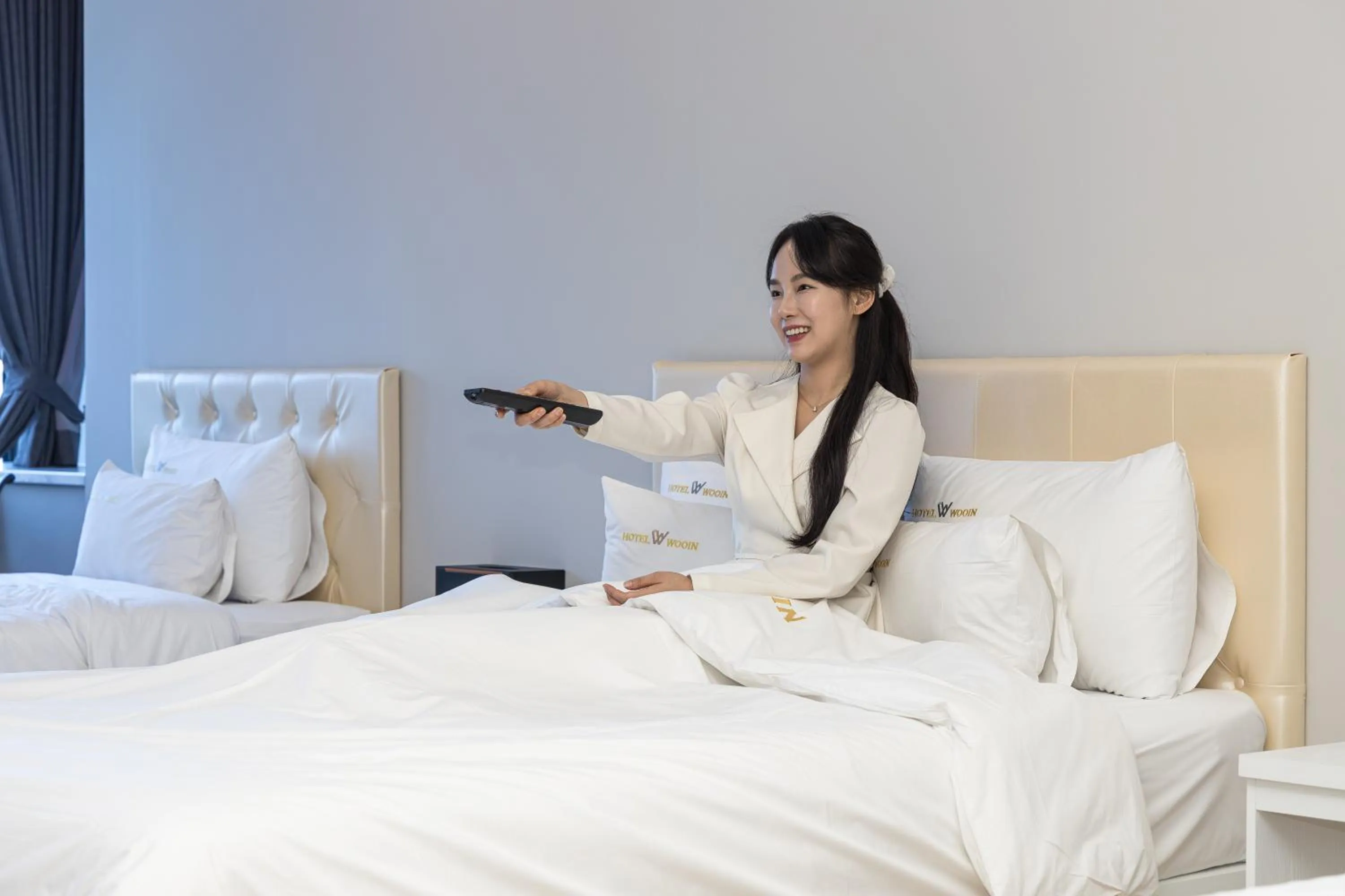 Photo of the whole room, Bed in Hotel Wooin