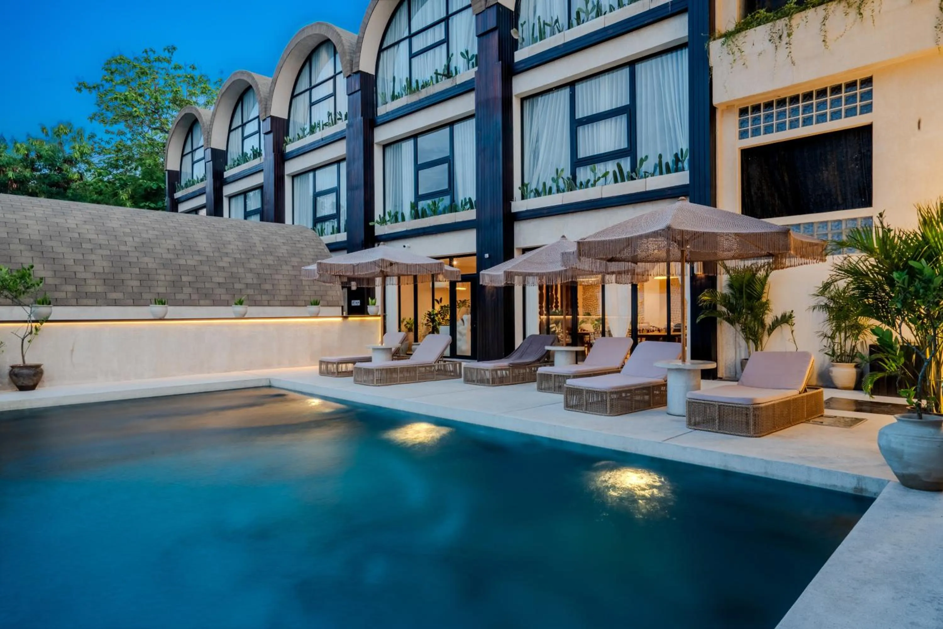 Property building in Sunny Samudra Boutique hotel Uluwatu