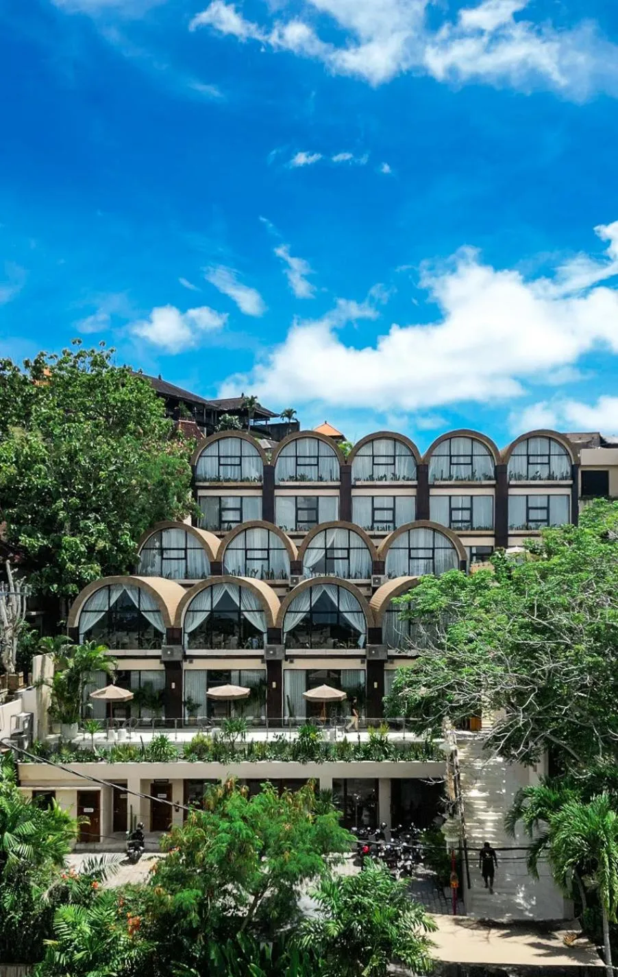 Property building in Sunny Samudra Boutique hotel Uluwatu