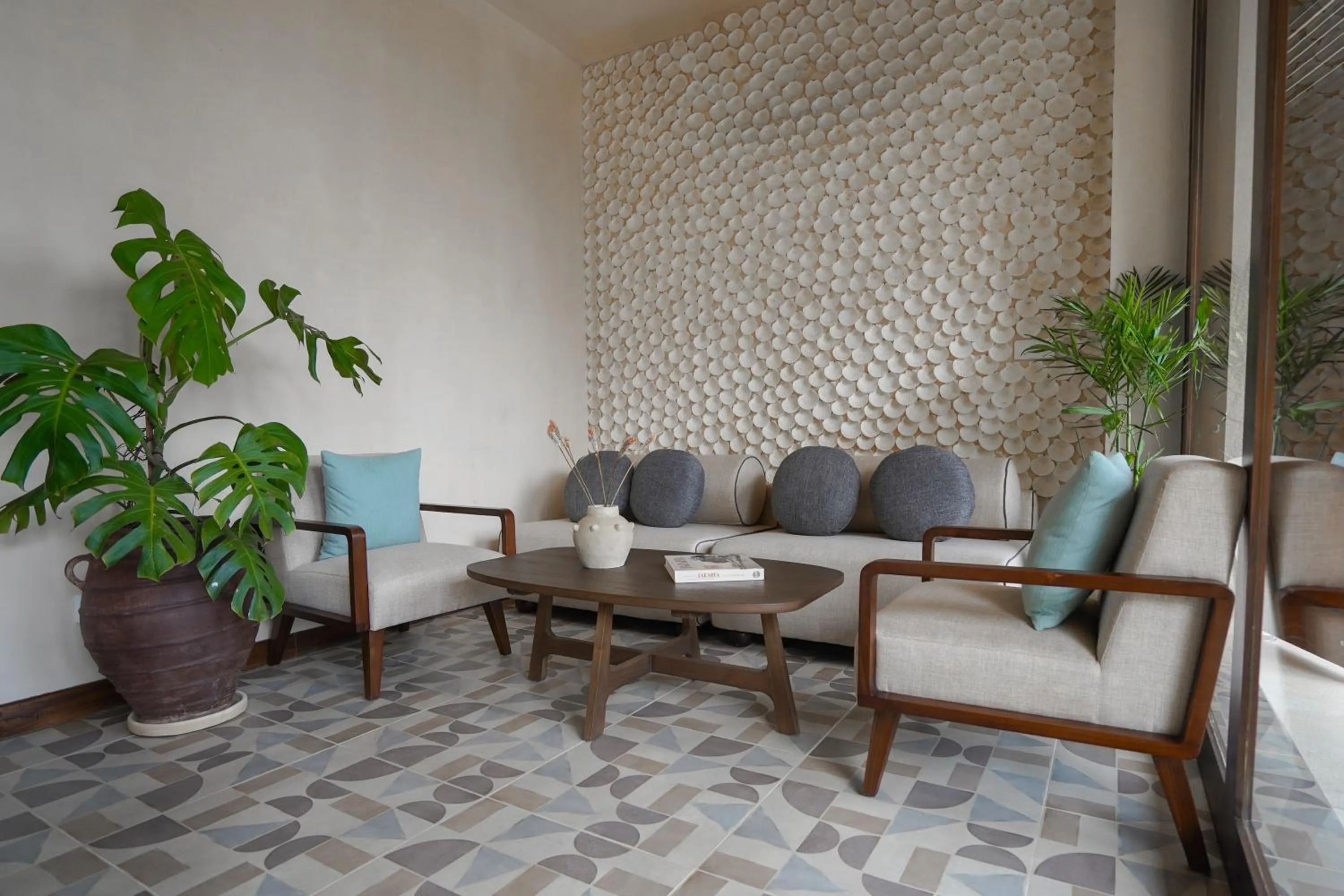 Lobby or reception in Sunny Samudra Boutique hotel Uluwatu