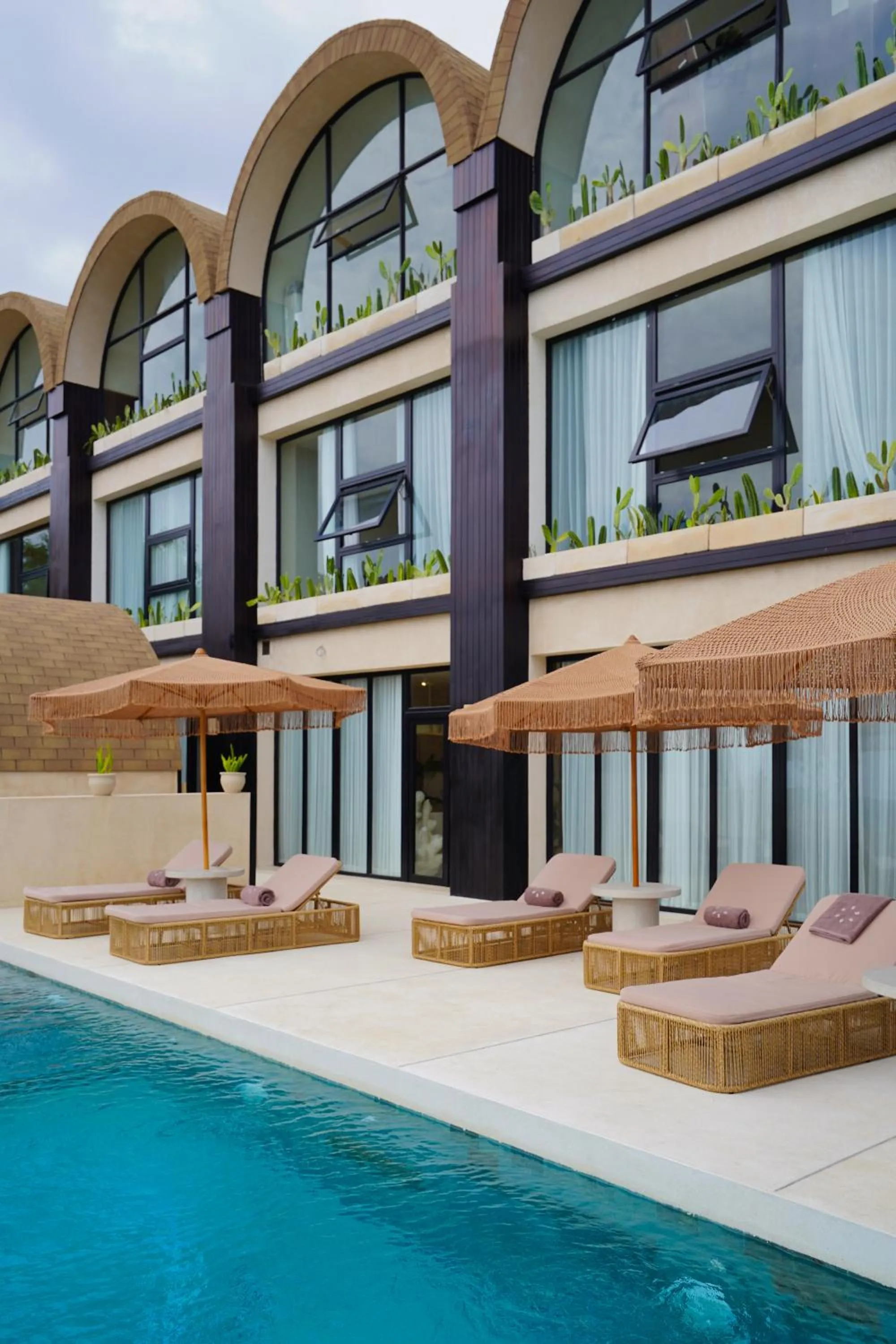 Swimming pool in Sunny Samudra Boutique hotel Uluwatu