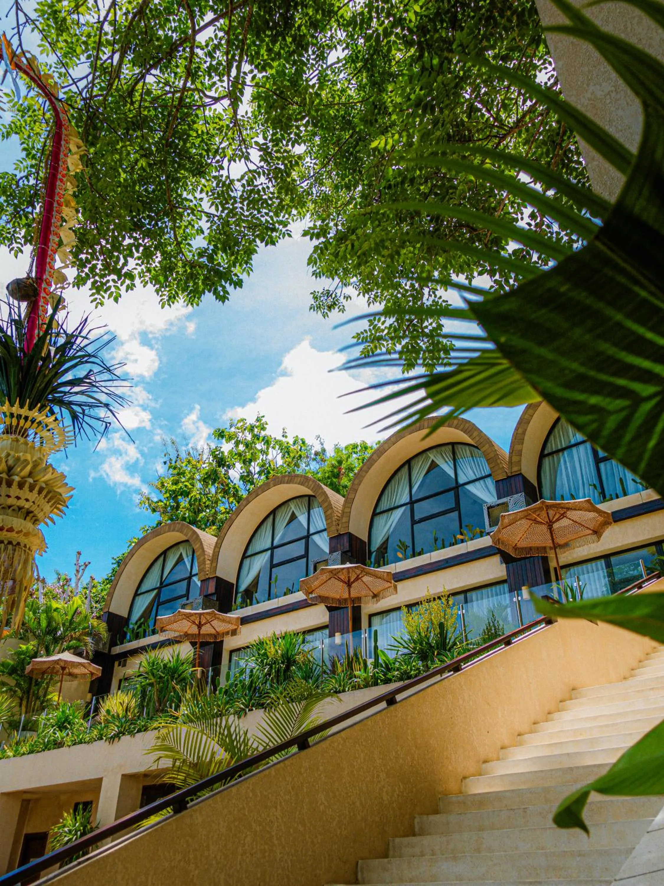 Property building in Sunny Samudra Boutique hotel Uluwatu