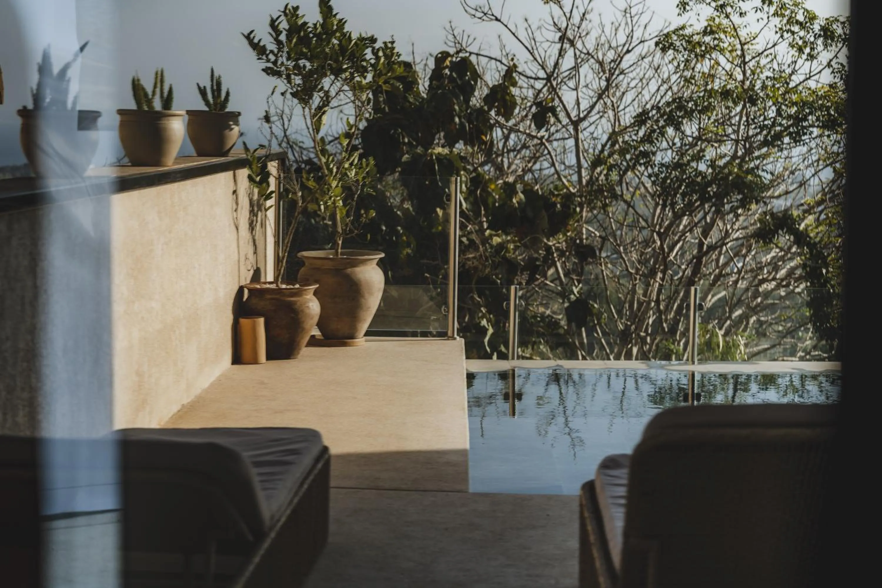 Swimming pool in Sunny Samudra Boutique hotel Uluwatu