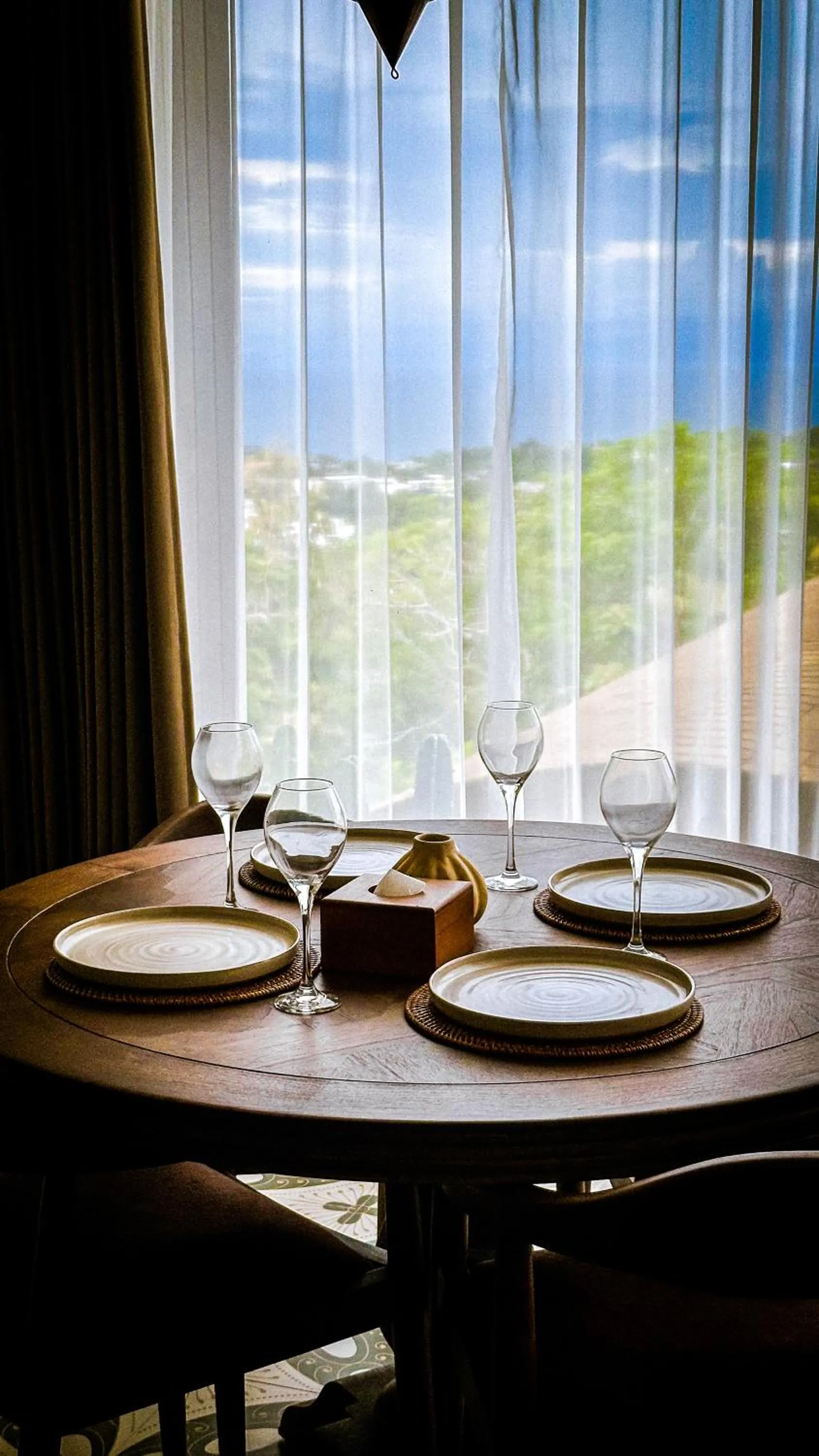 Dining area in Sunny Samudra Boutique hotel Uluwatu