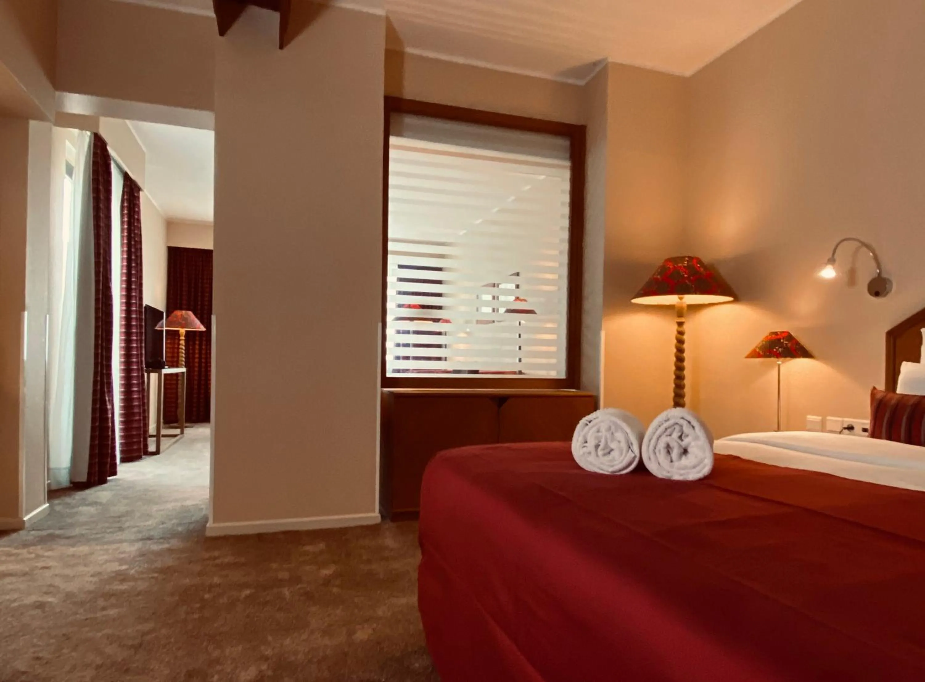 TV and multimedia, Bed in Hotel Memling