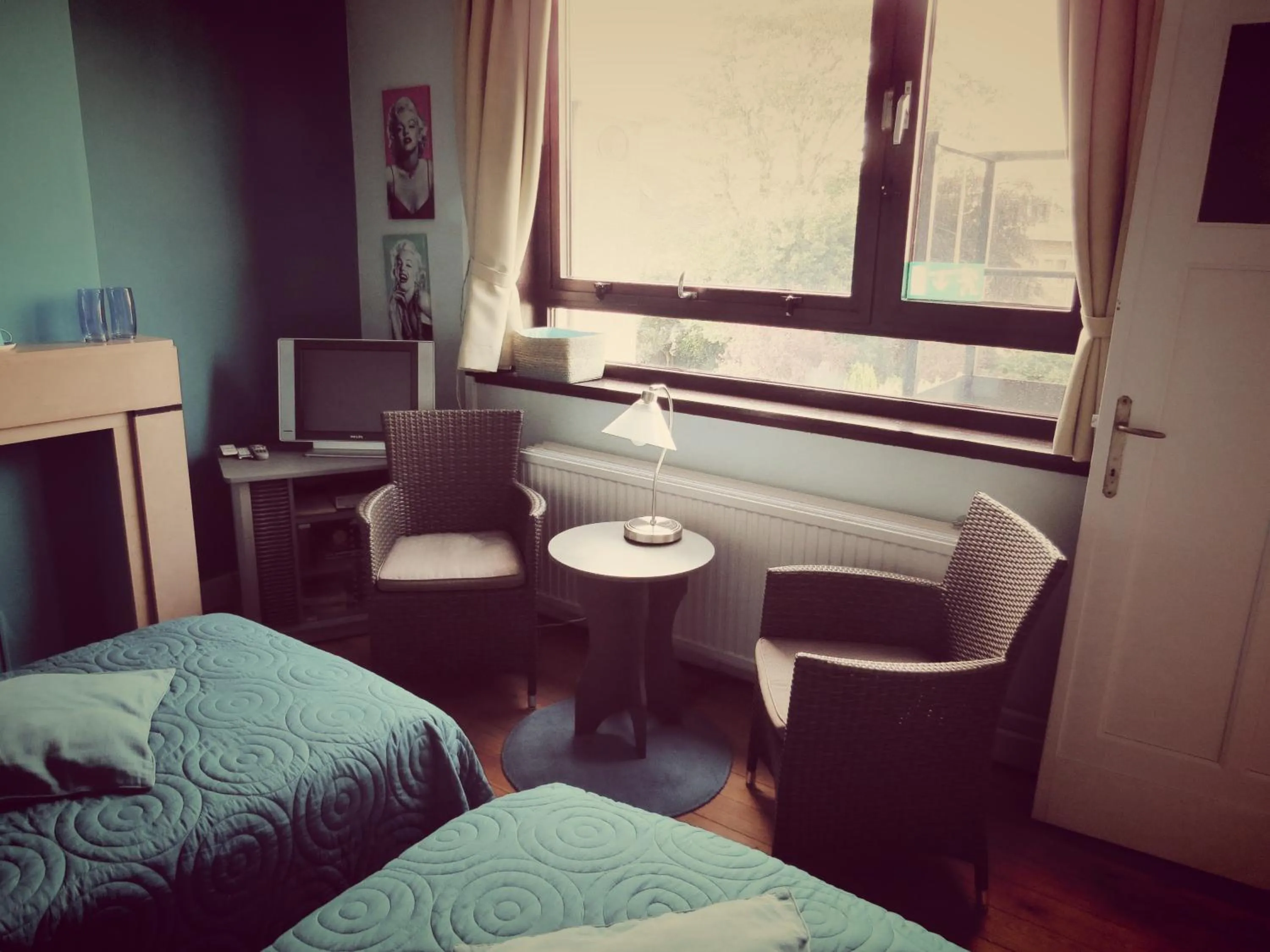 Double or Twin Room with Private Bathroom in B&B Lieven Bauwens