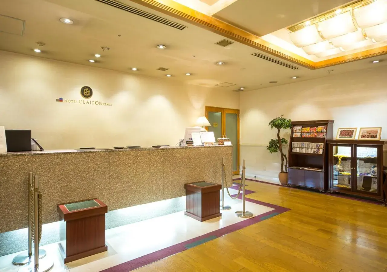 Lobby or reception in Hotel Claiton Esaka Lobby or reception in Hotel Claiton Esaka