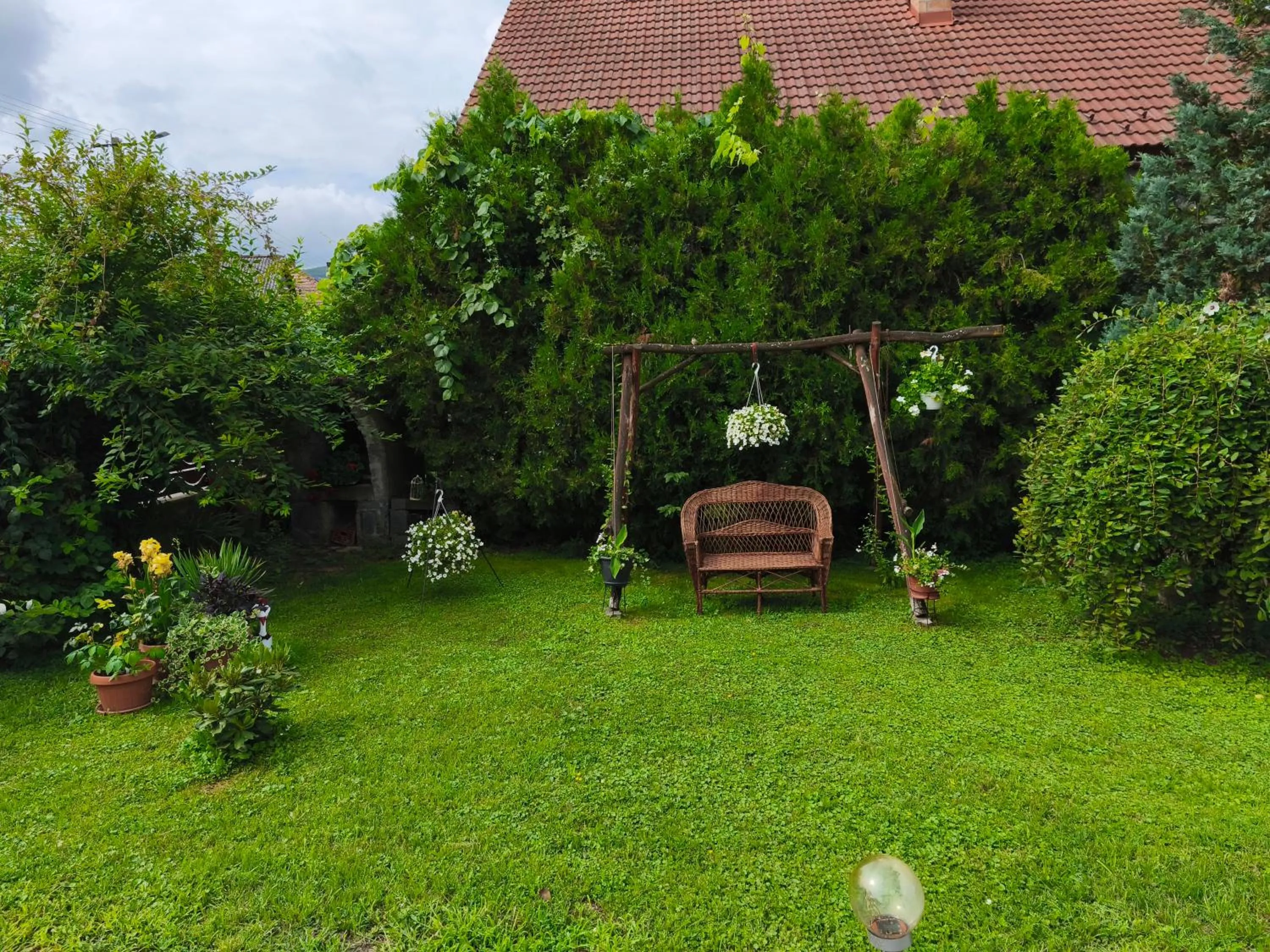 Garden in Nárcisz B&B