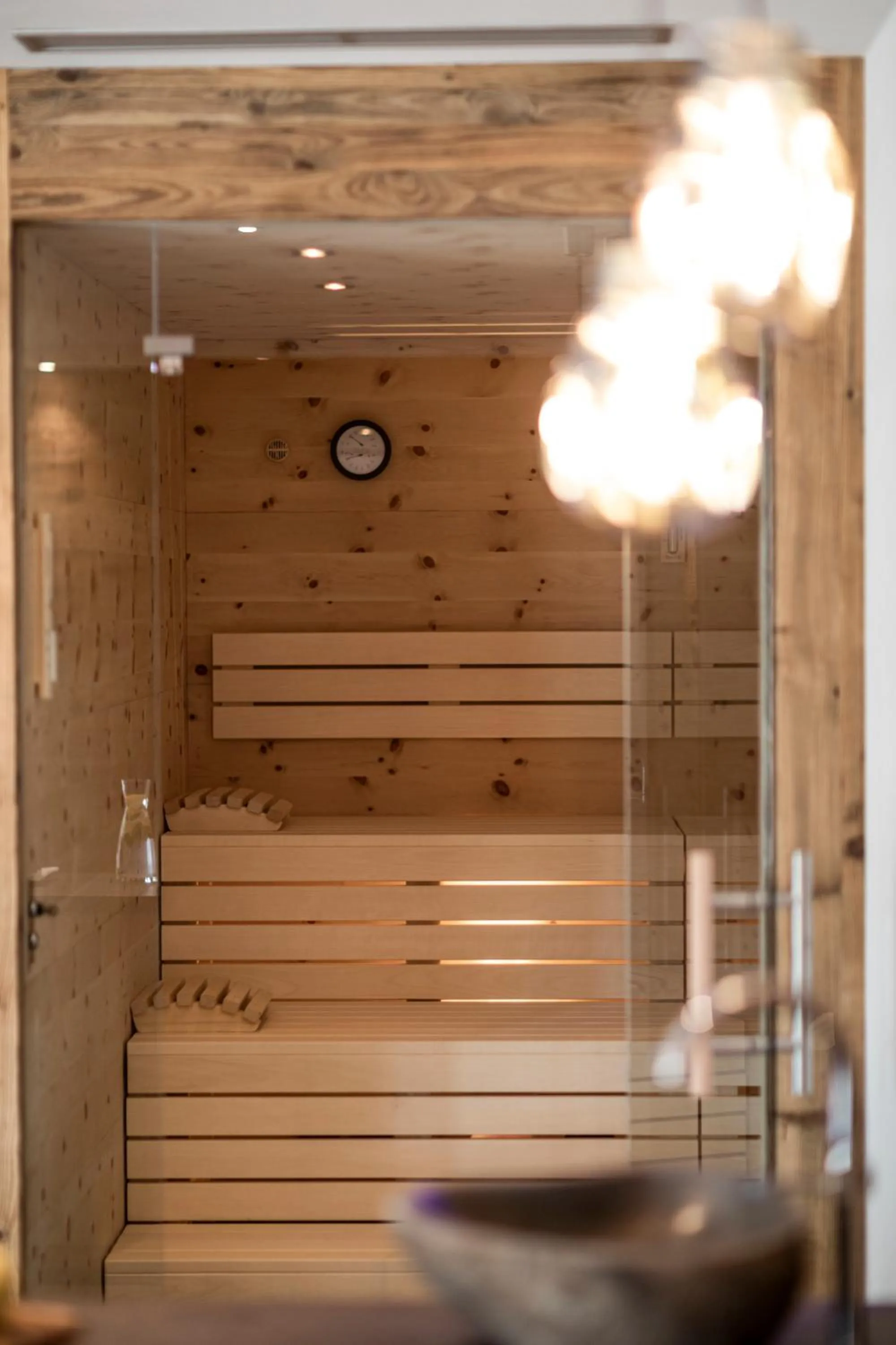 Sauna in Hotel Rommisa