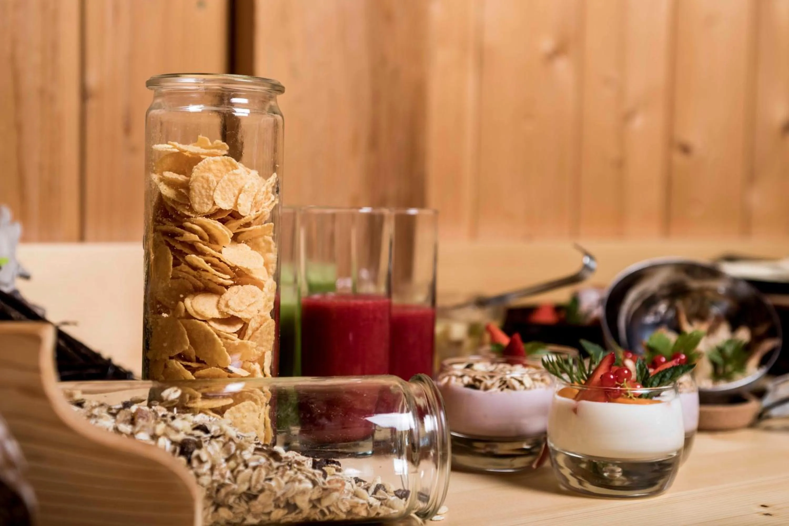 Continental breakfast in Hotel Rommisa
