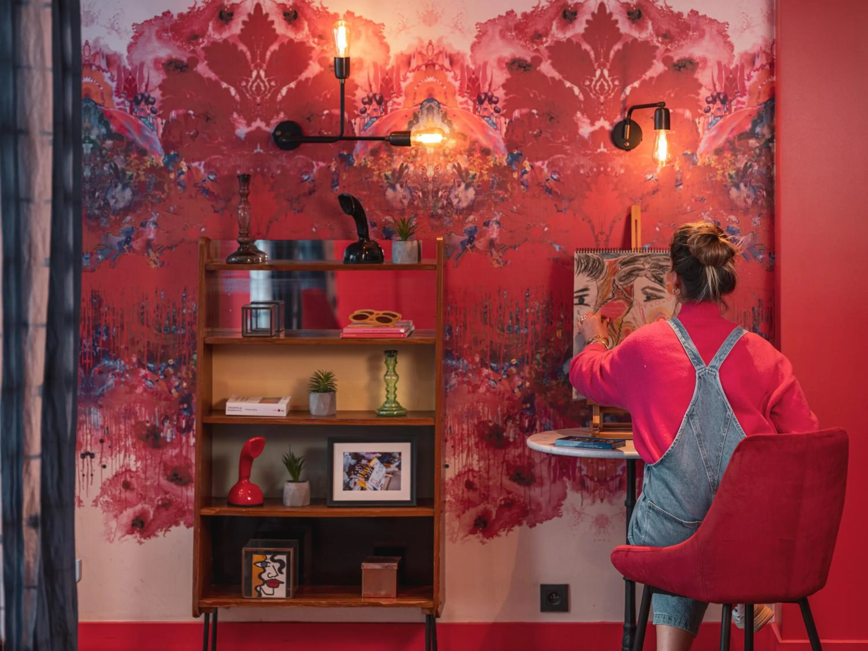 Lobby or reception in Hôtel Exquis