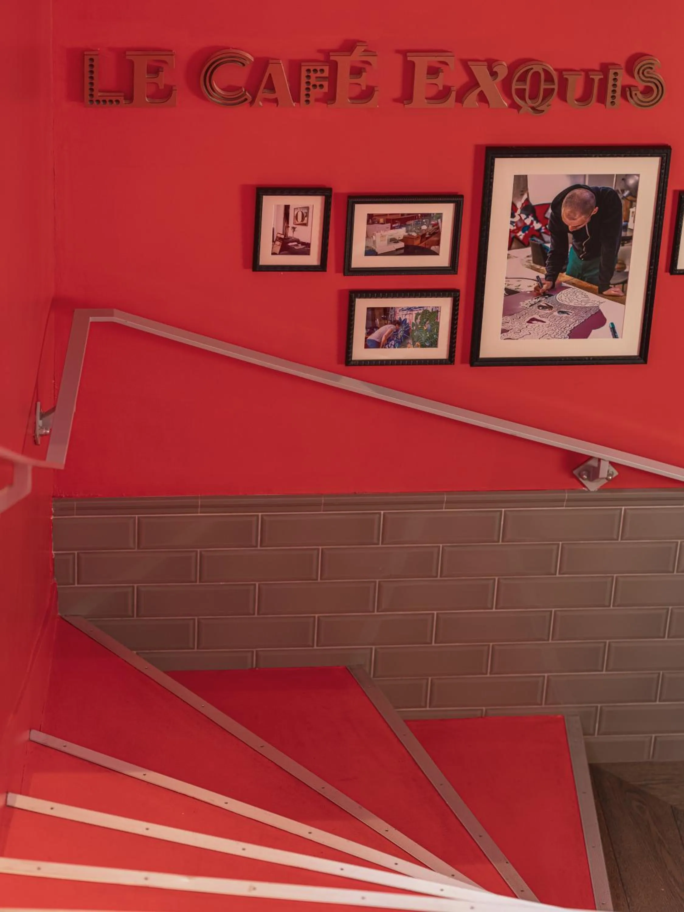 Lobby or reception in Hôtel Exquis