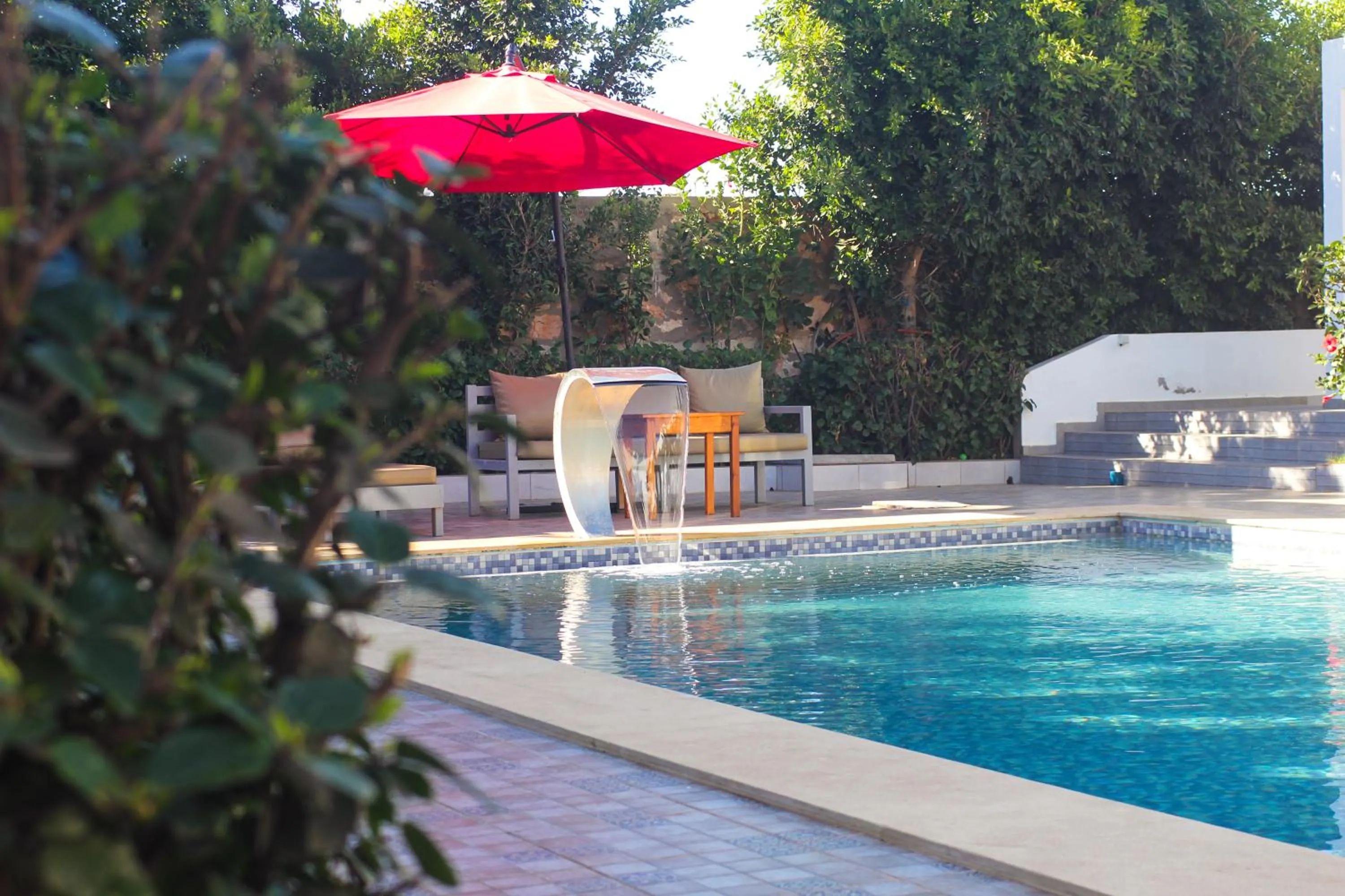 Garden view in Dar naima