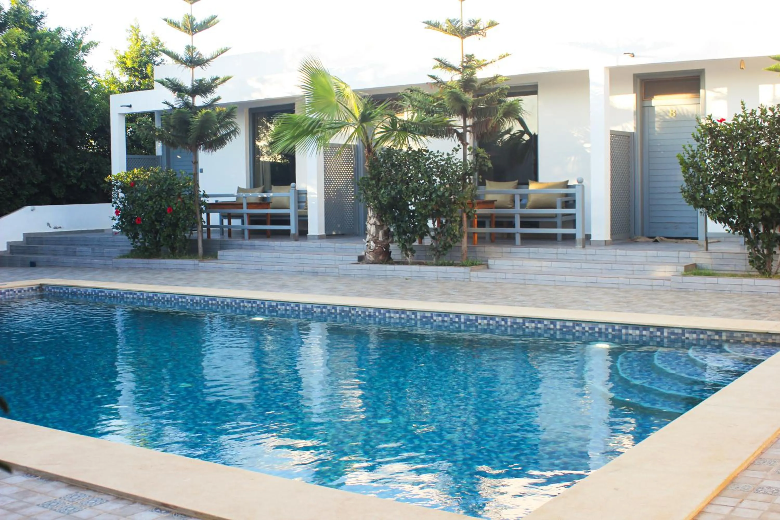 Pool view in Dar naima