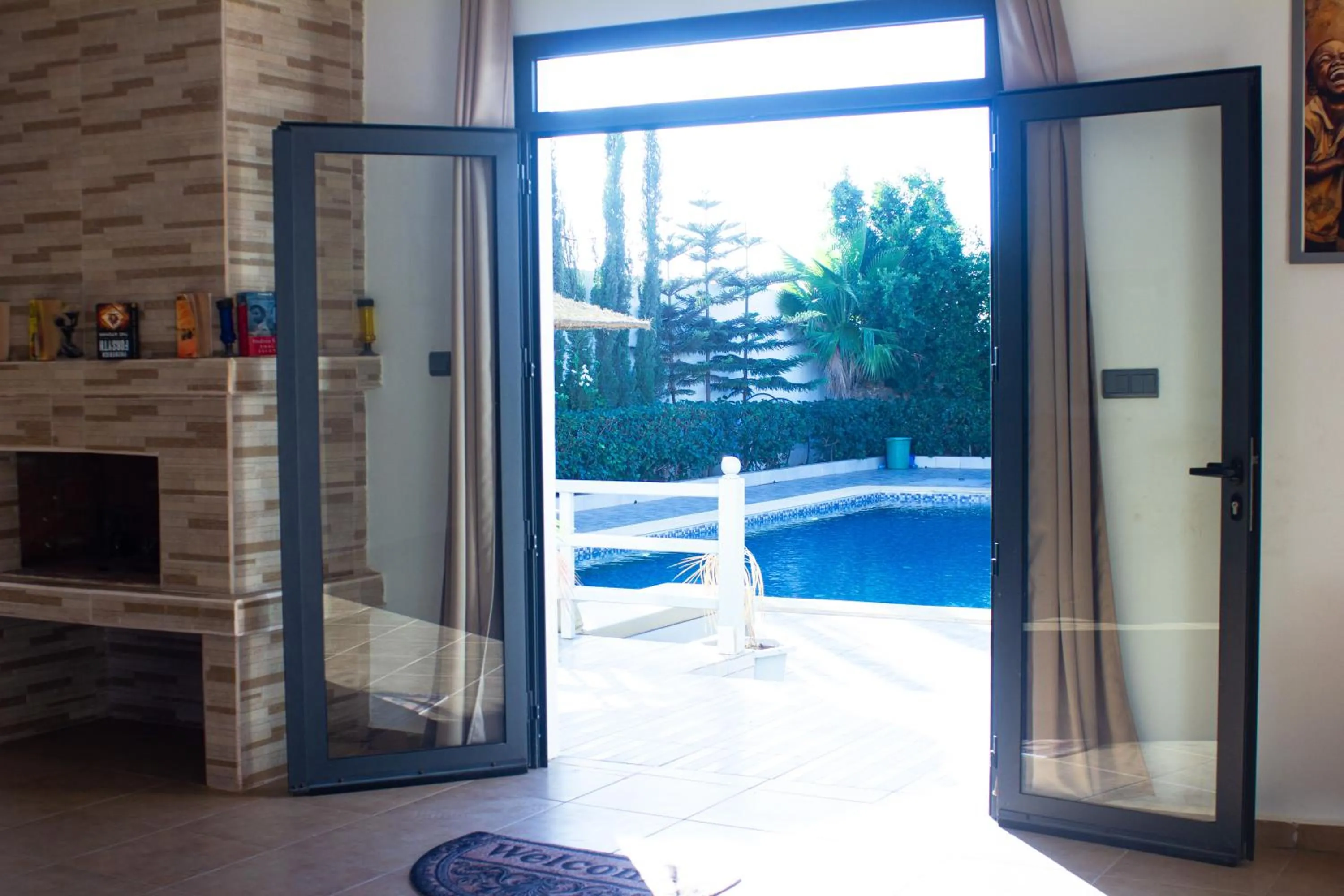 Pool view in Dar naima