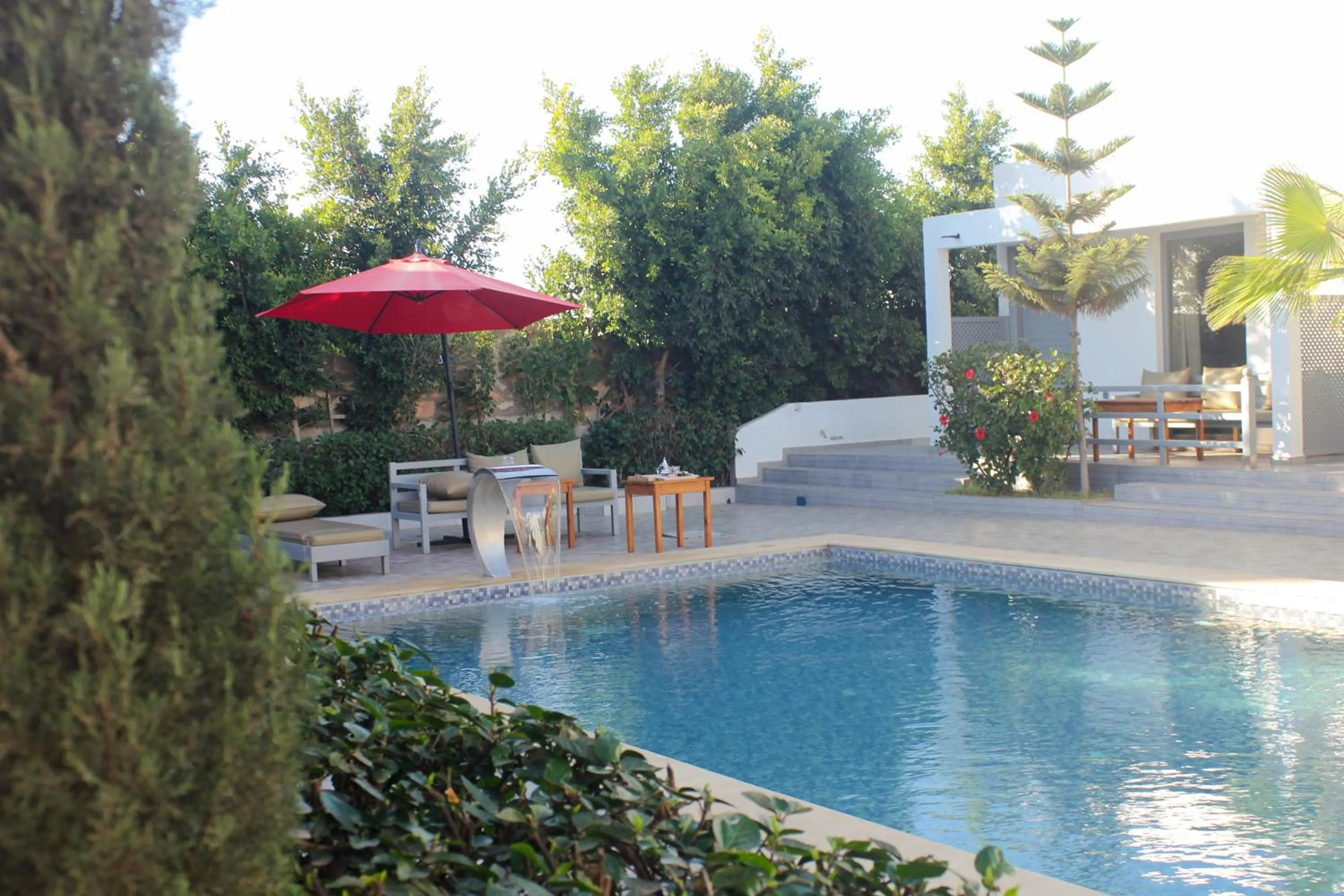 Garden view in Dar naima