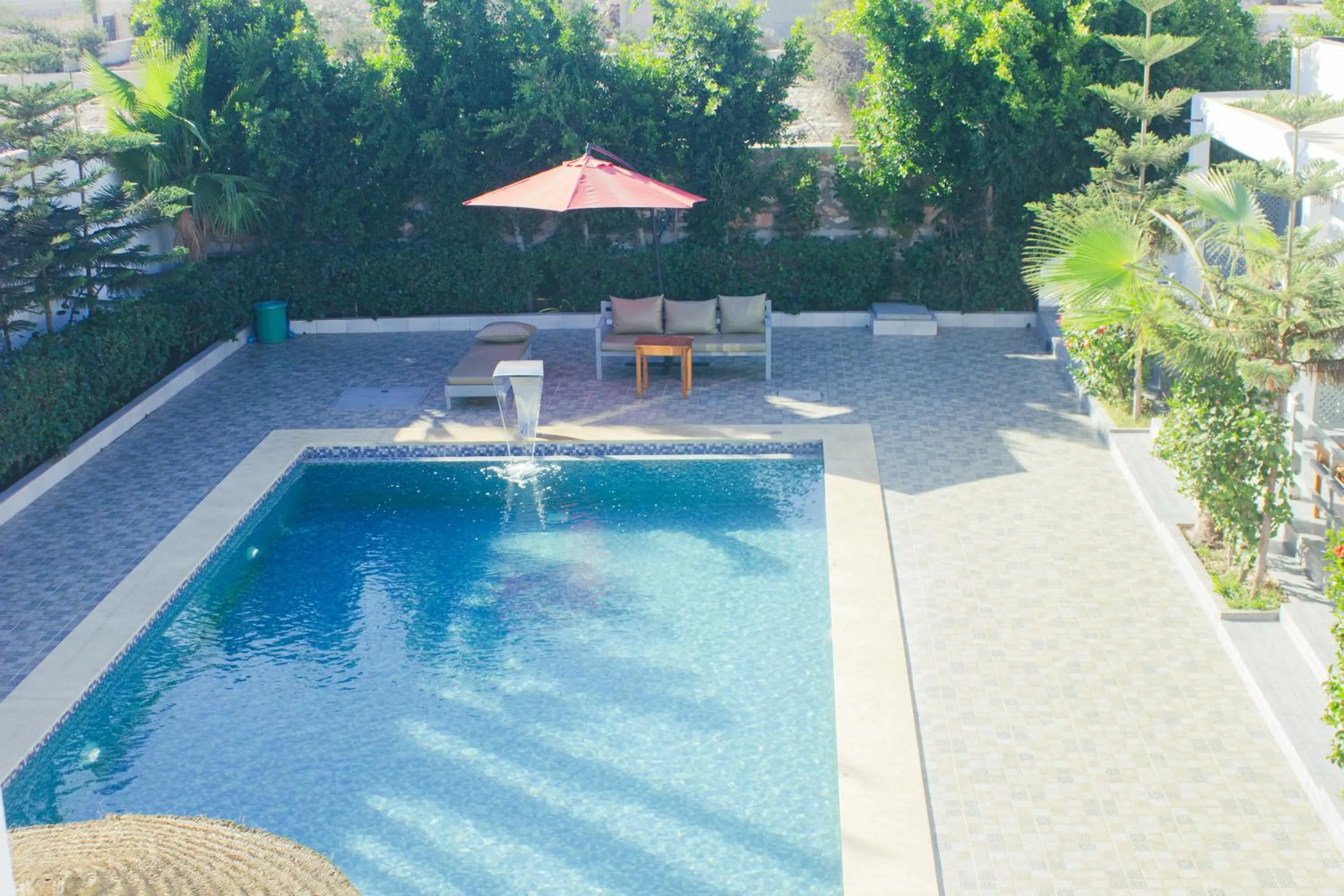 Pool view in Dar naima