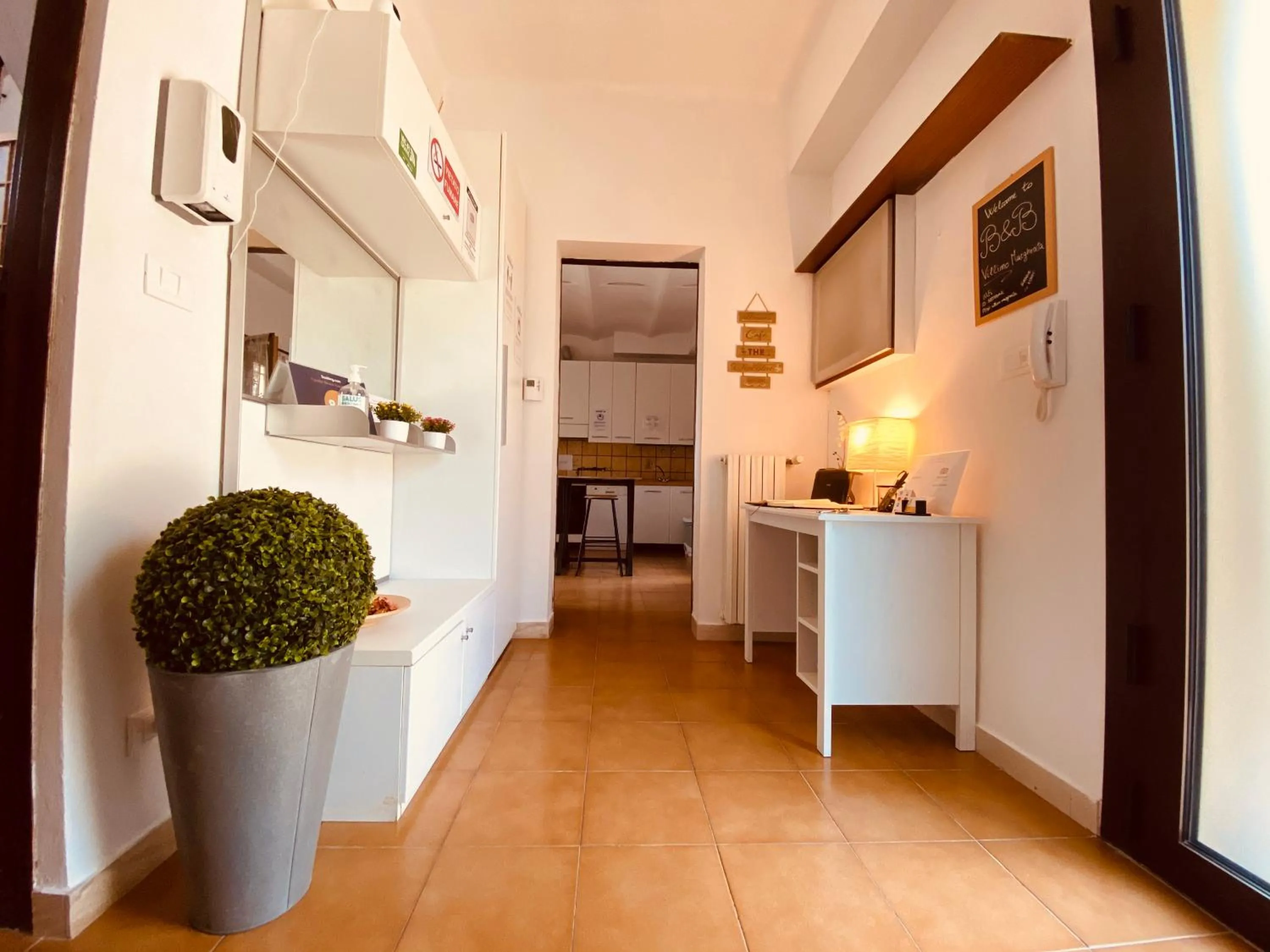 Lobby or reception in B&B Villino Margherita