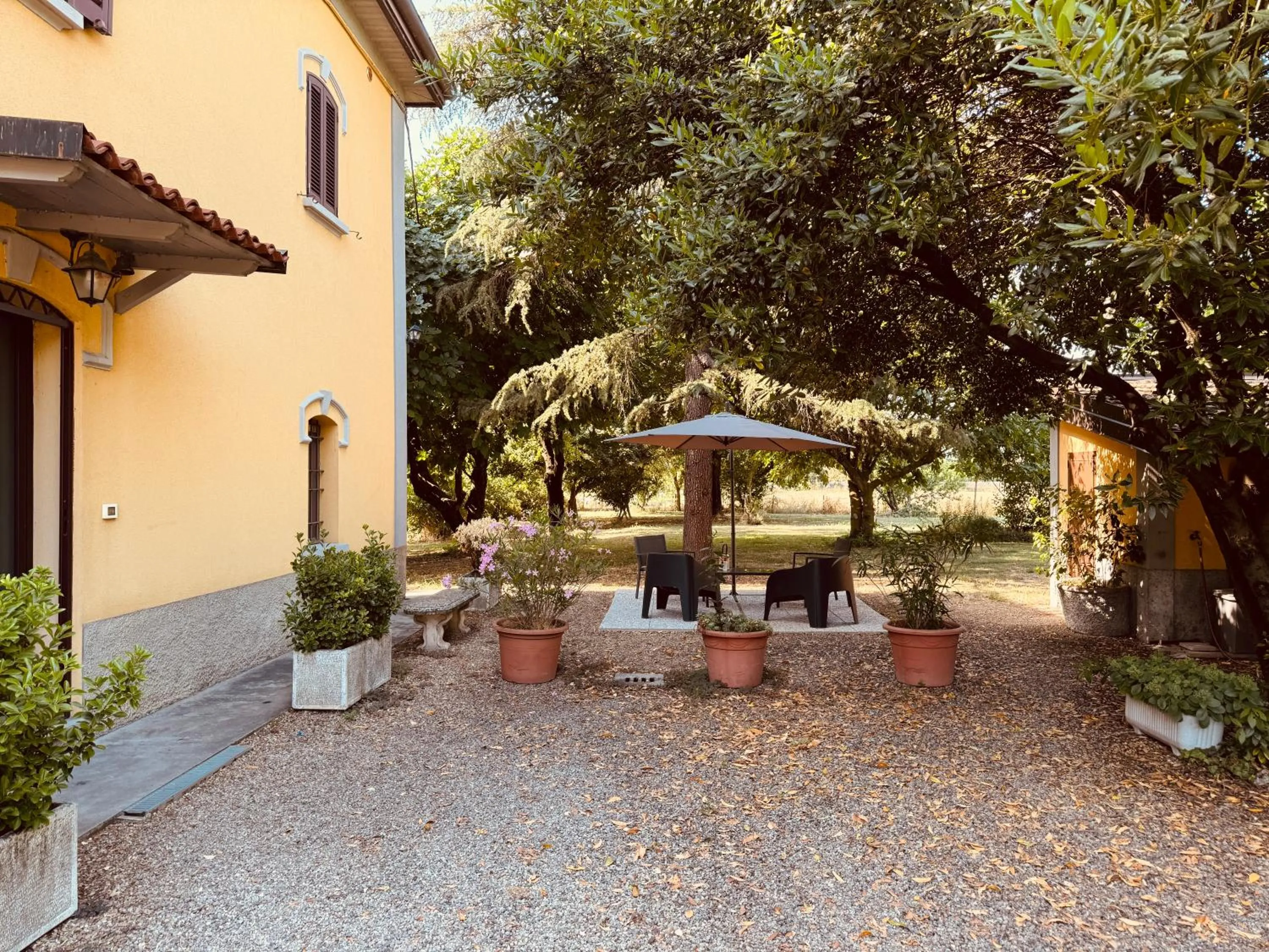 Garden in B&B Villino Margherita