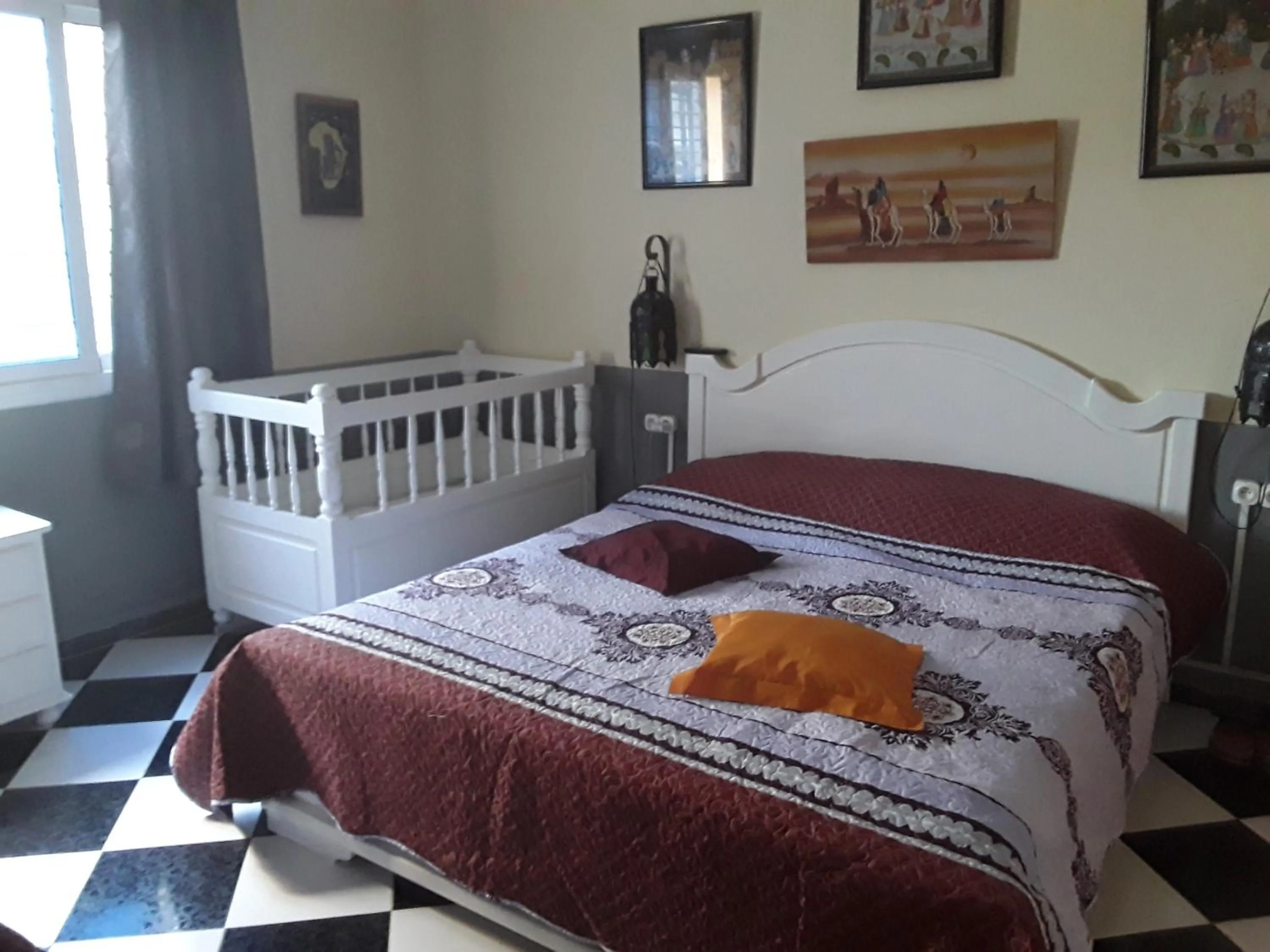 Photo of the whole room, Bed in Maison d'Hôte à Saïdia