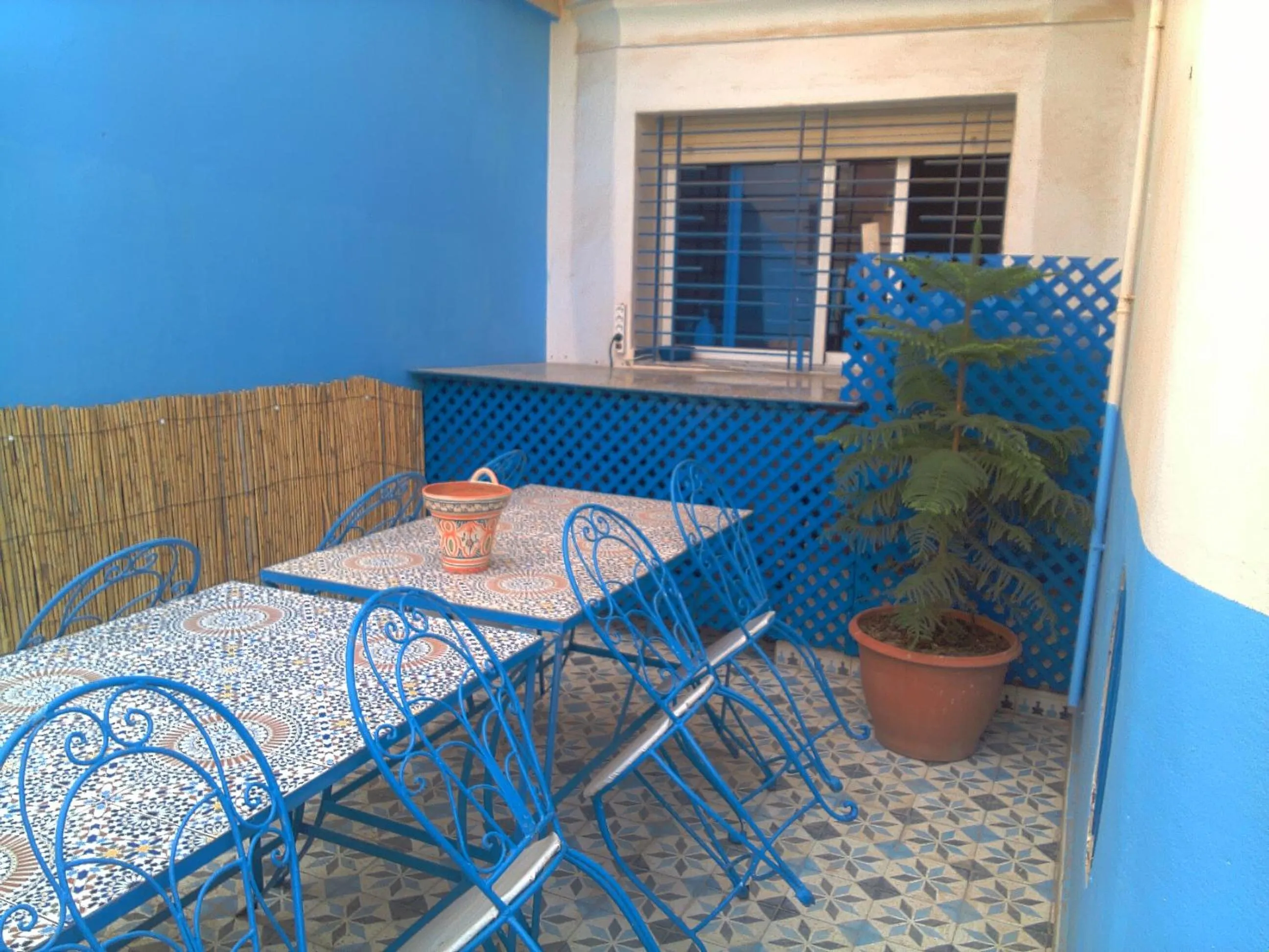 Patio in Maison d'Hôte à Saïdia