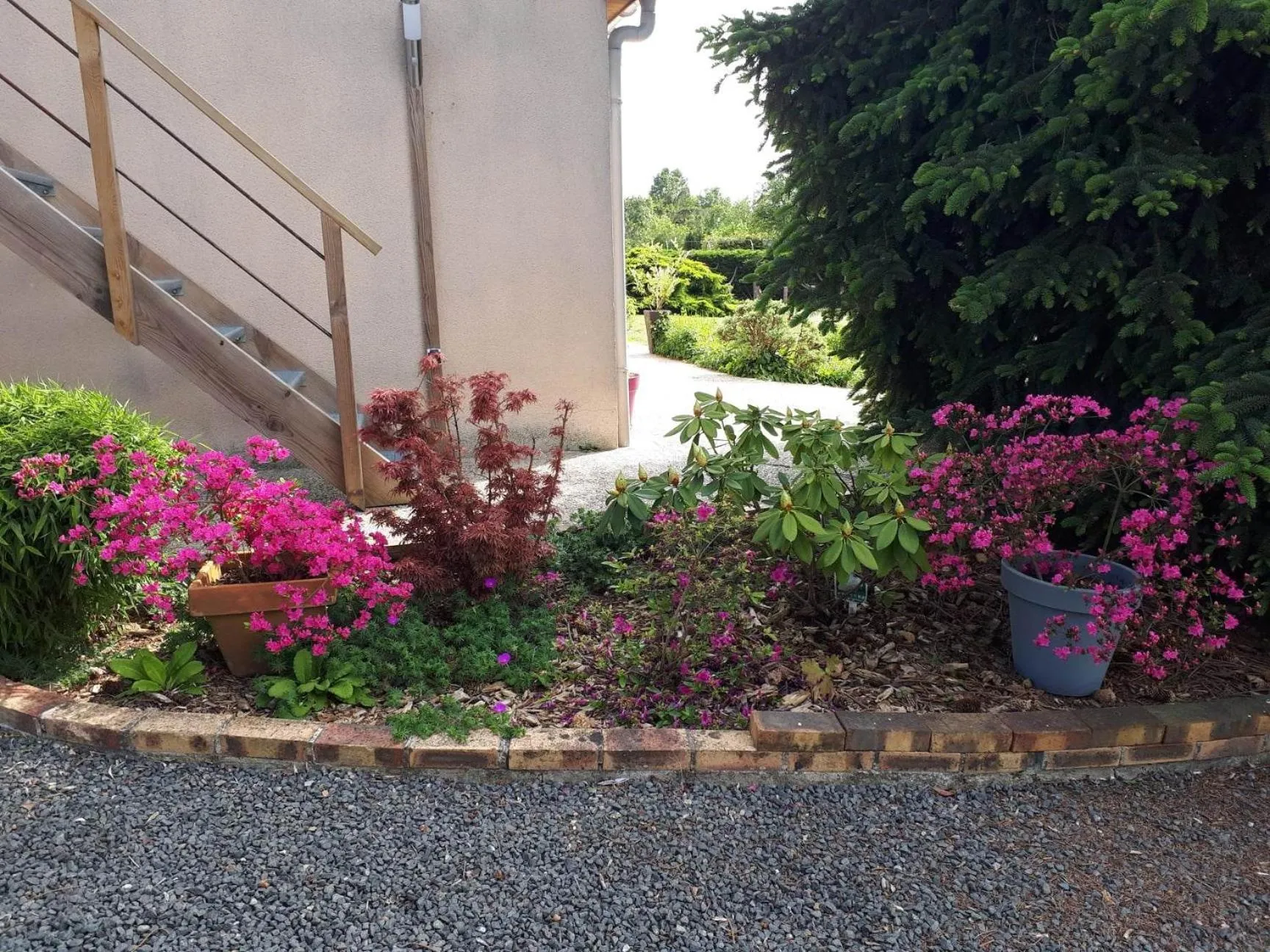 Garden in Chambre D'hôte De La Rotterie