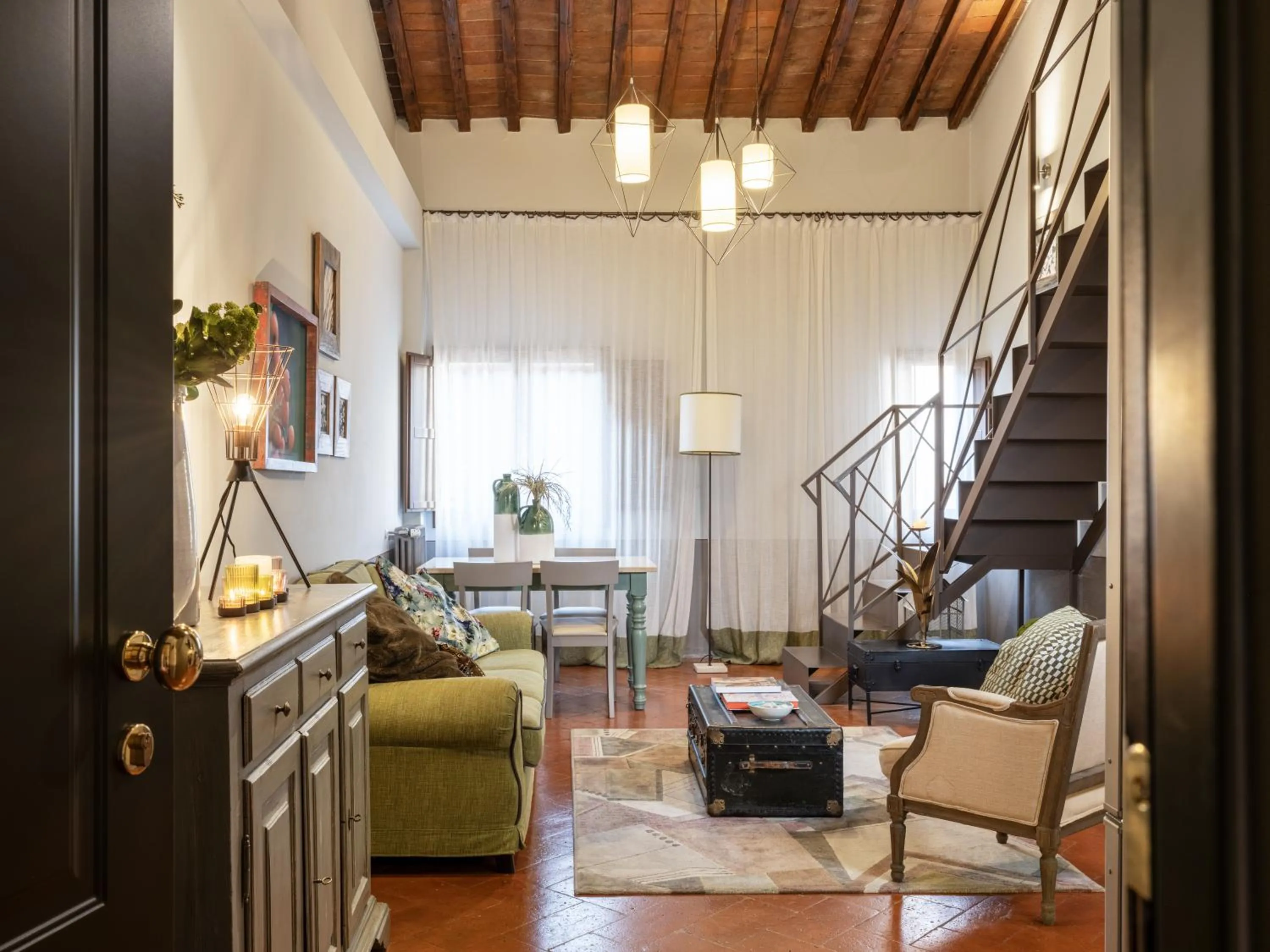 Living room in Canto degli Scali