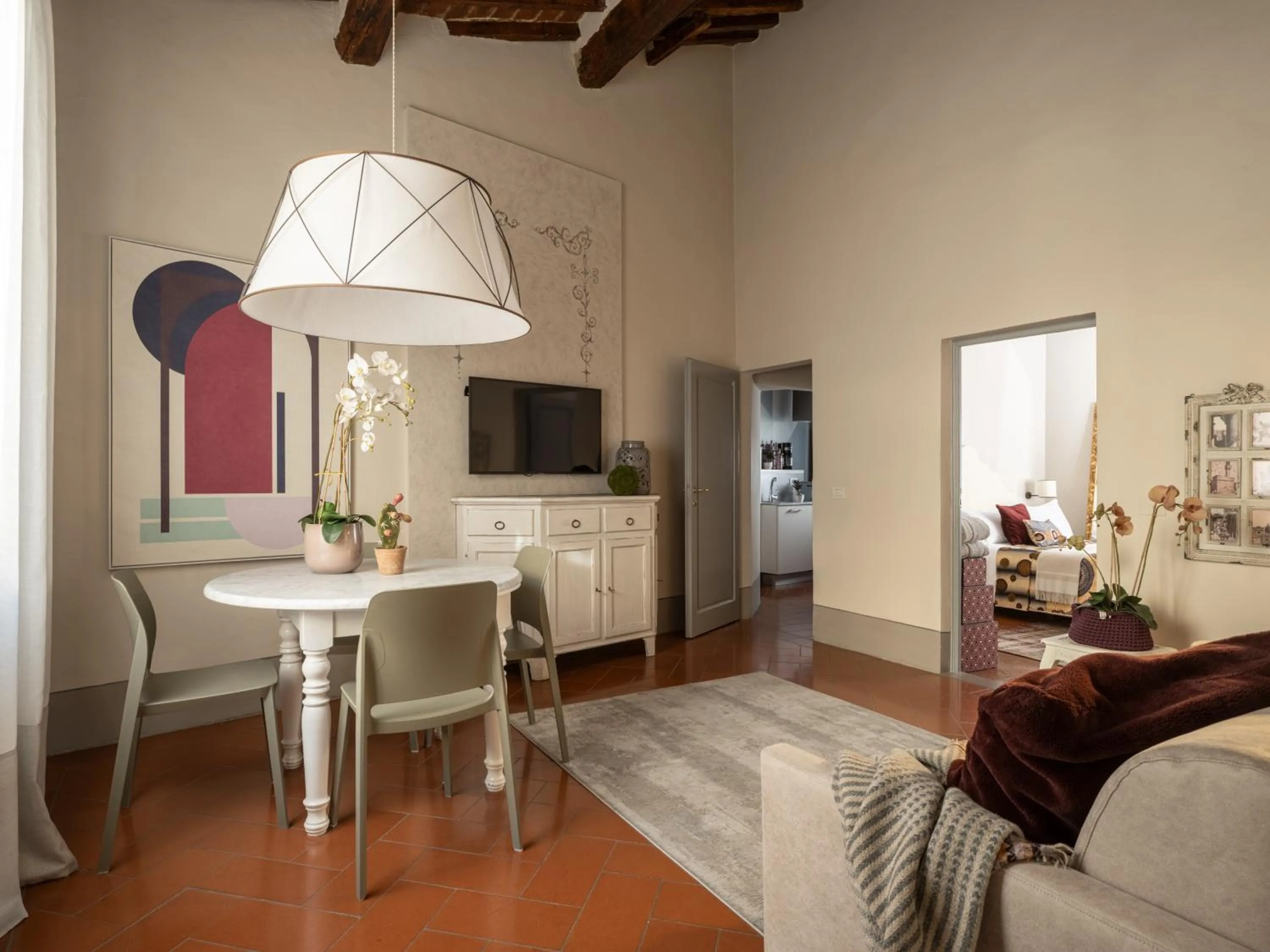 Living room in Canto degli Scali