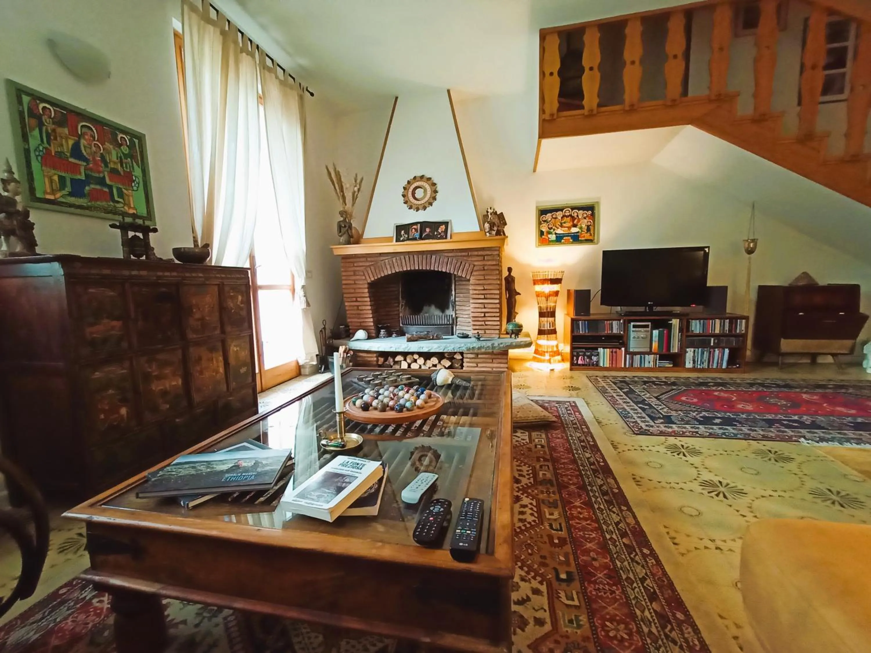 Living room in Butterfly B&B