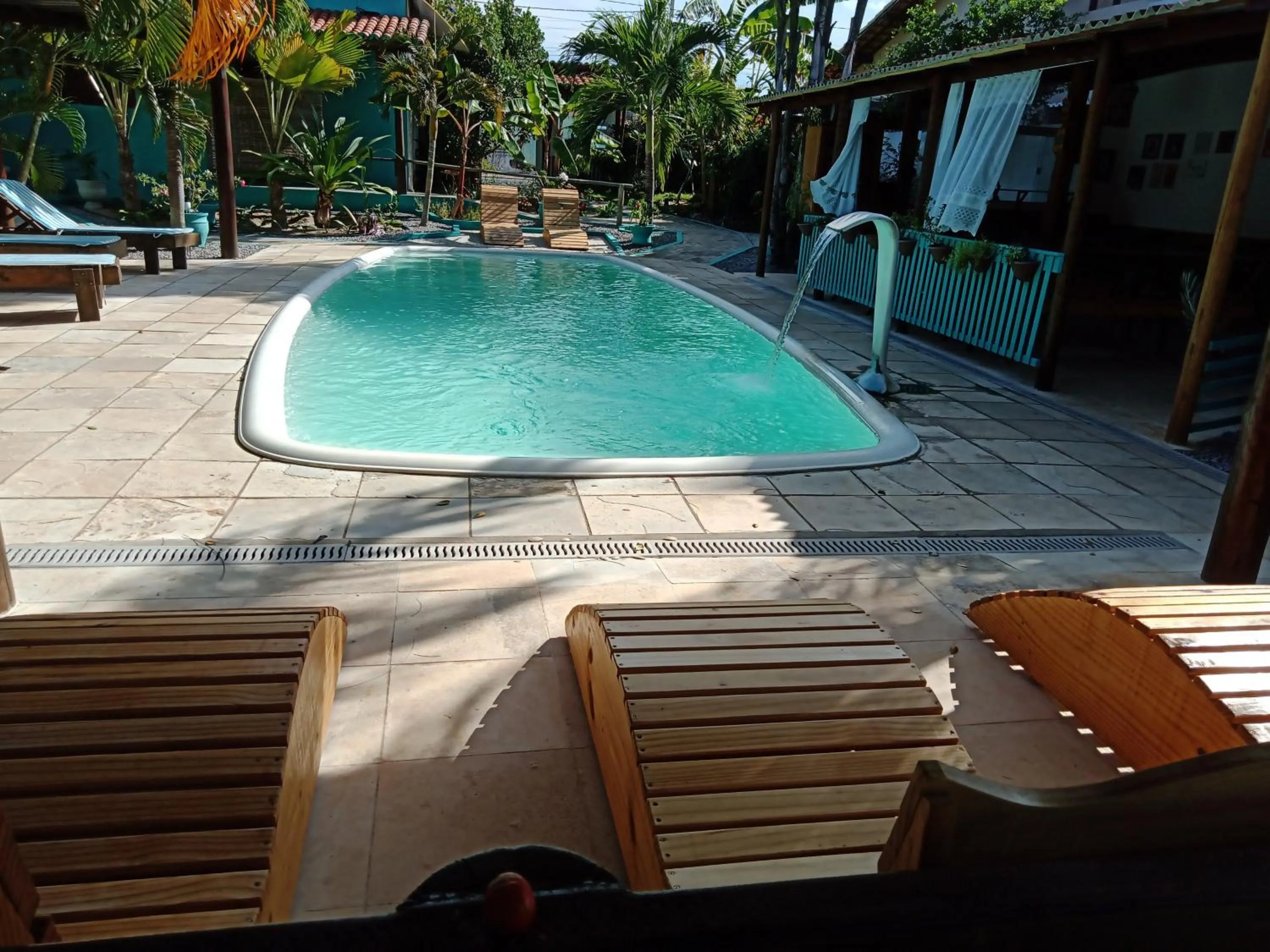 Pool view in Hawaii Flats