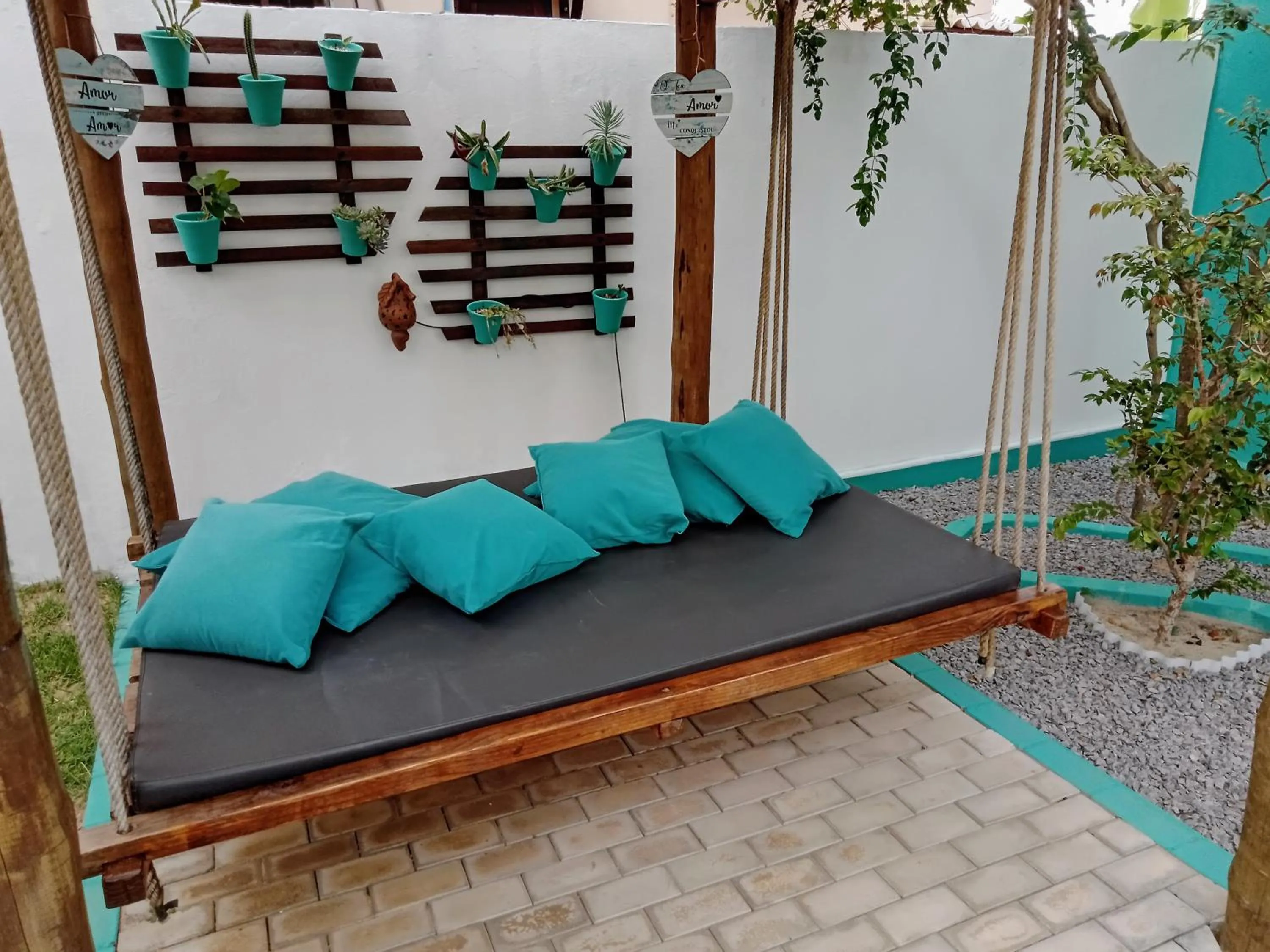 Patio in Gostoso Sol e Mar Pousada