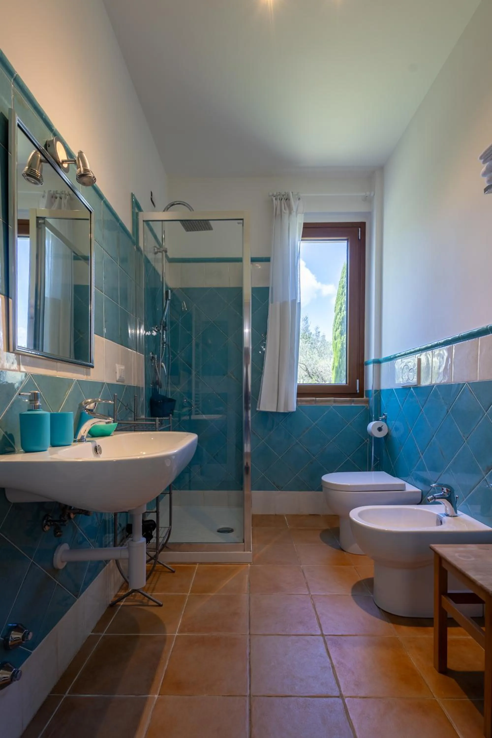 Shower in Relais Piano Valle