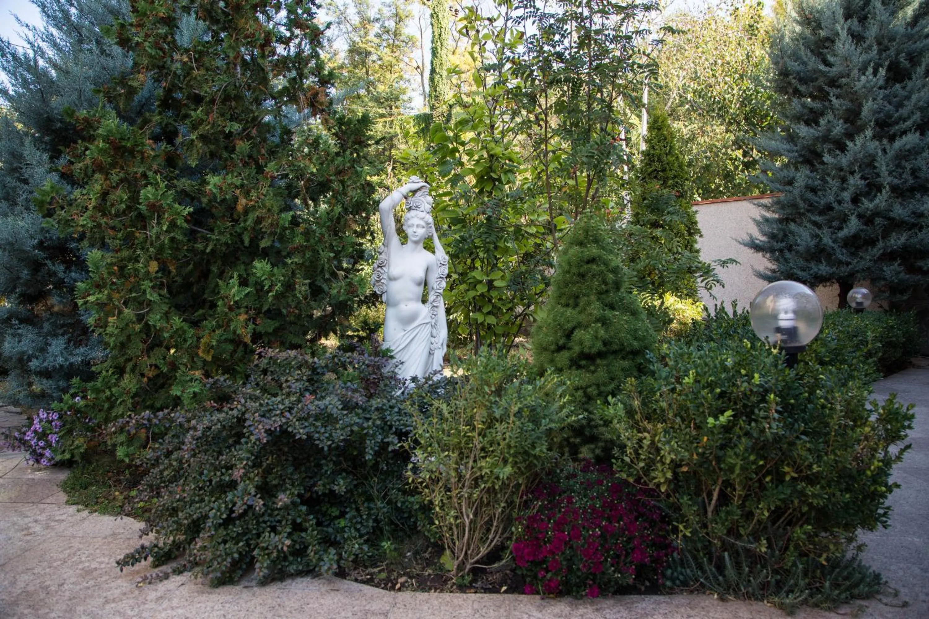 Garden in Guest House Montreal