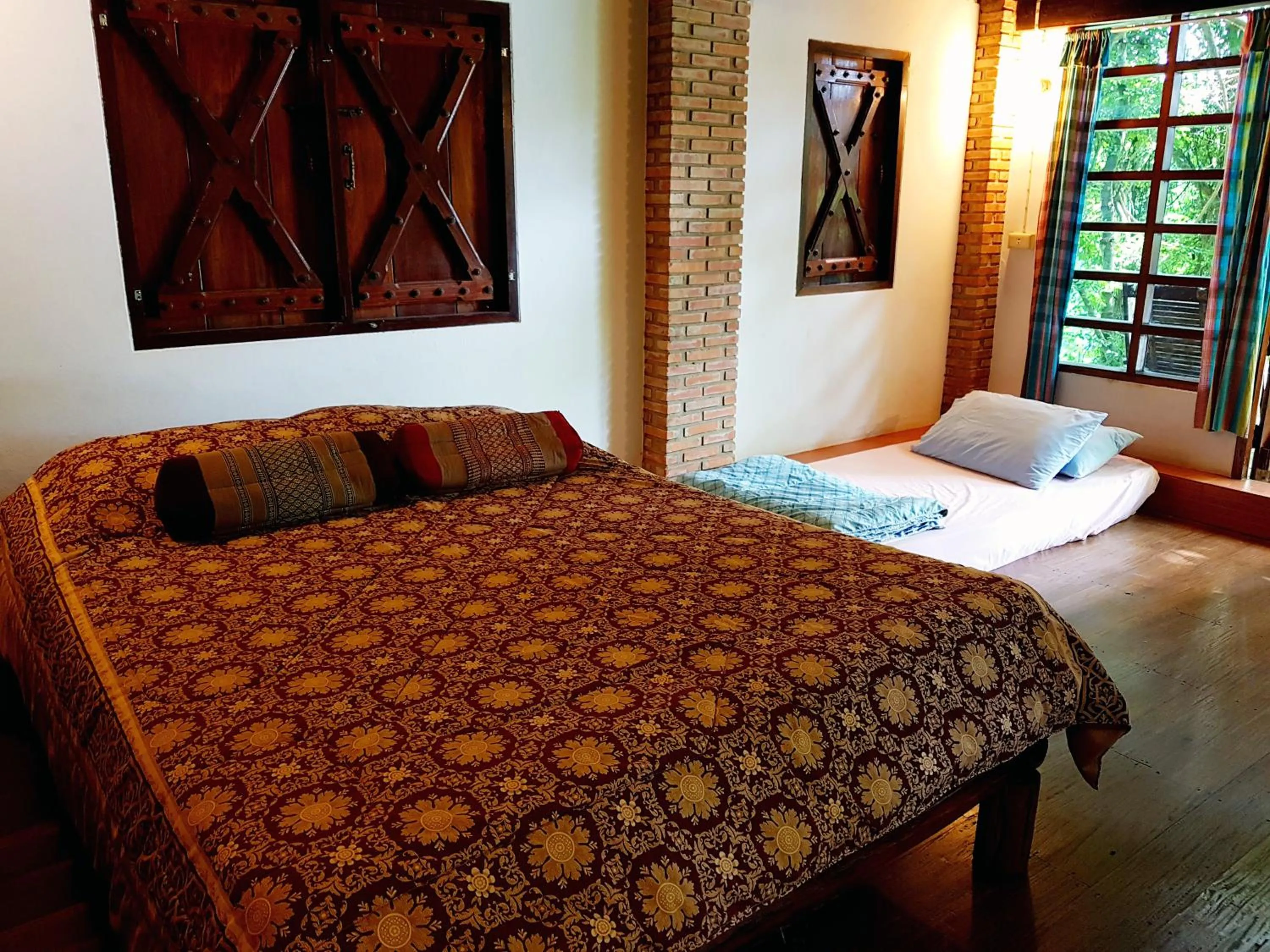 Bed in Baanmai Phaipa House