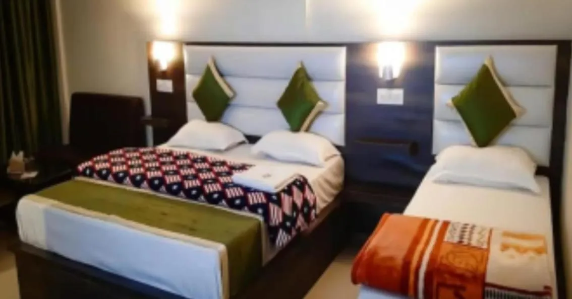 Bed in Hotel Green Park