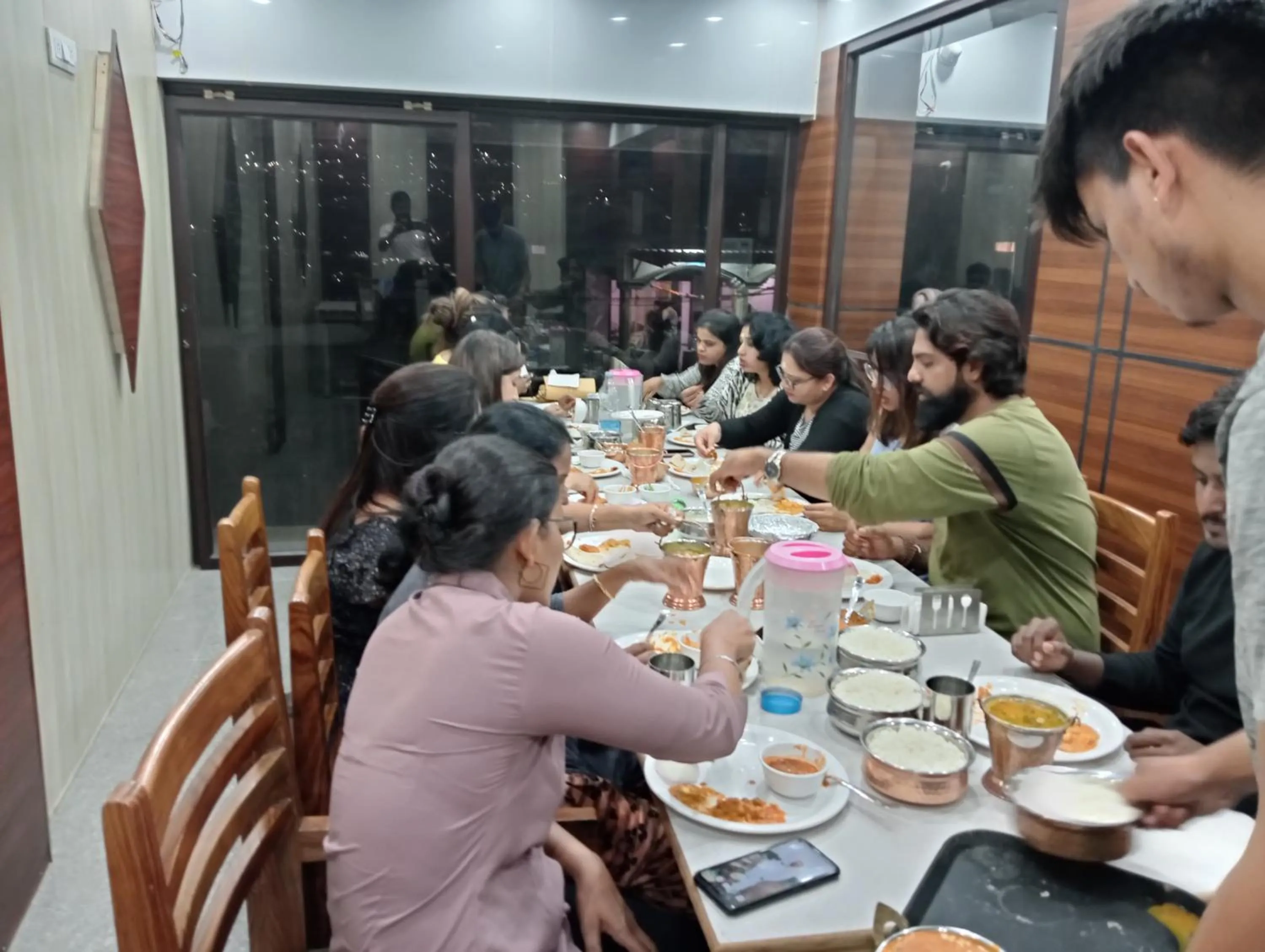 Restaurant/places to eat in The Mrityunjaya Palace 3 Star hotel in Guptakashi