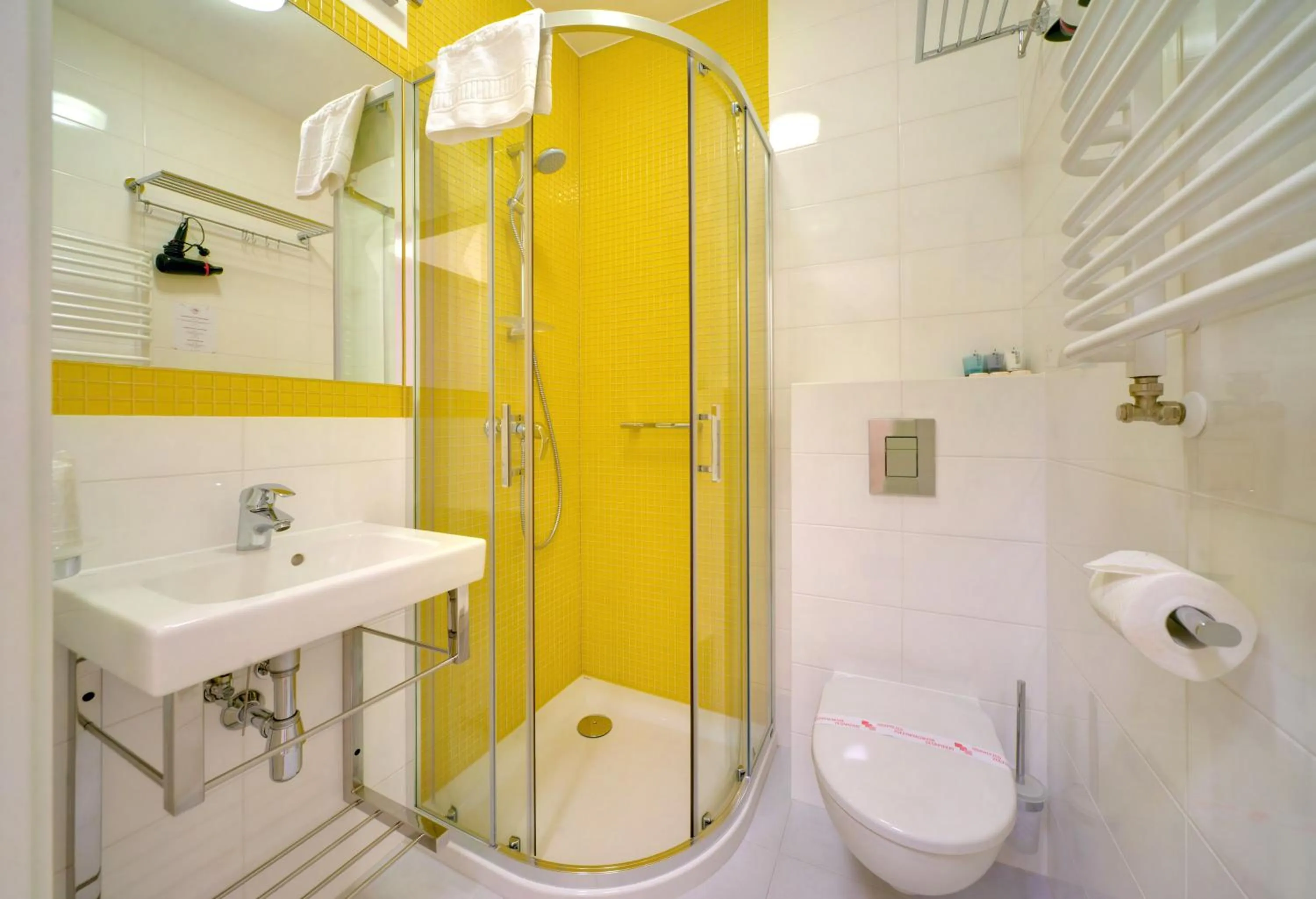 Shower in Hotel Willa Odkrywców