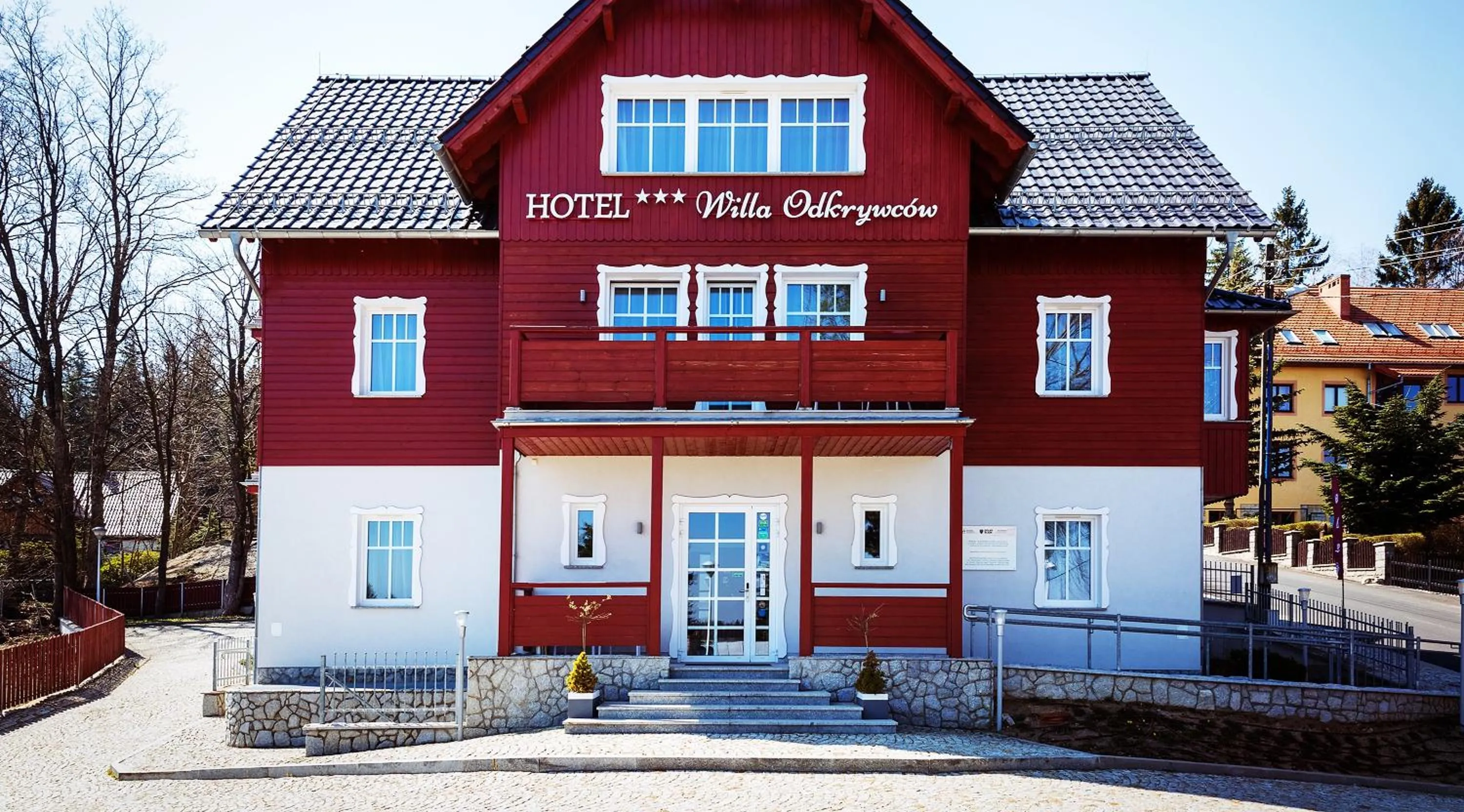 Property building in Hotel Willa Odkrywców
