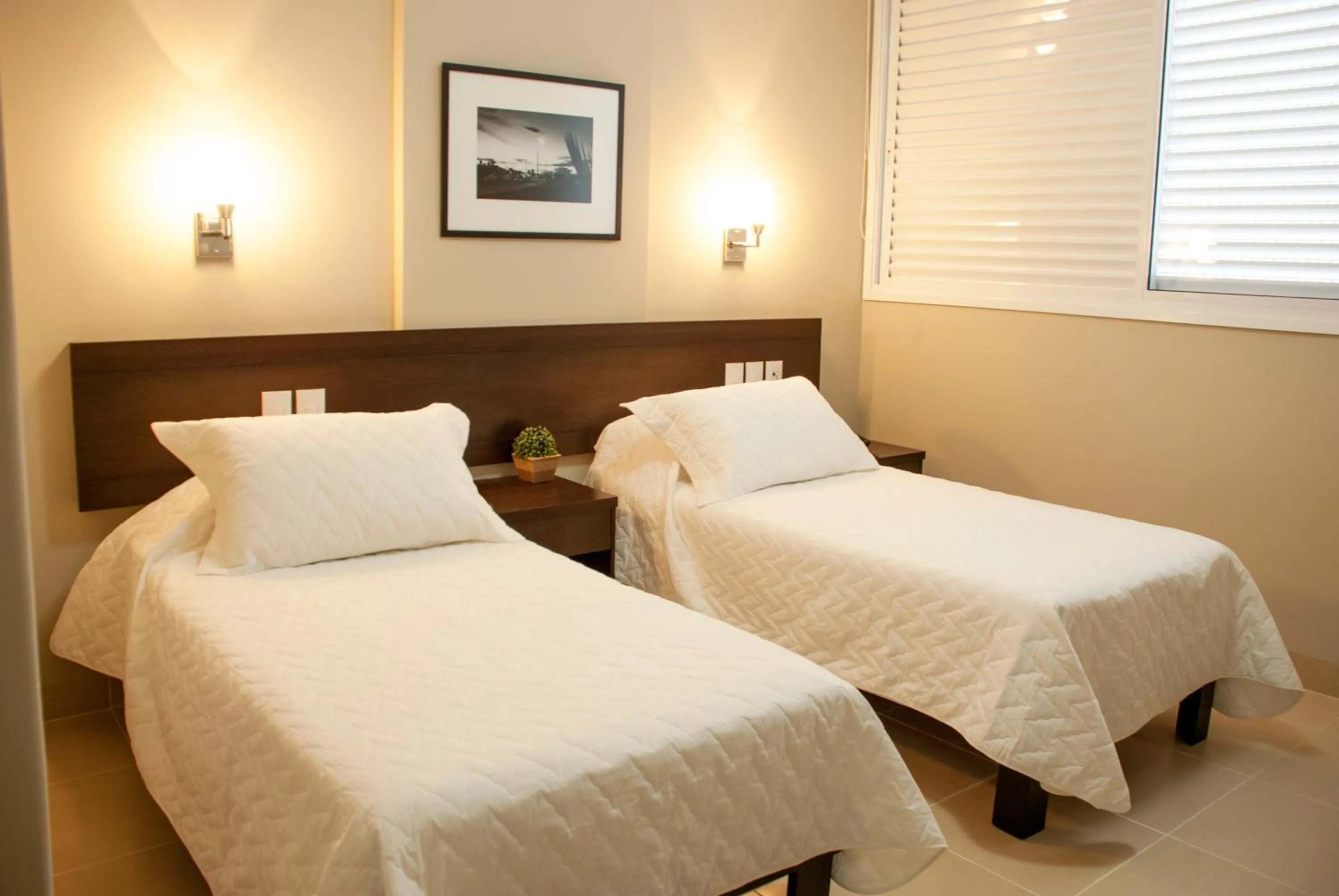 Photo of the whole room, Bed in Lider Hotel Ituiutaba