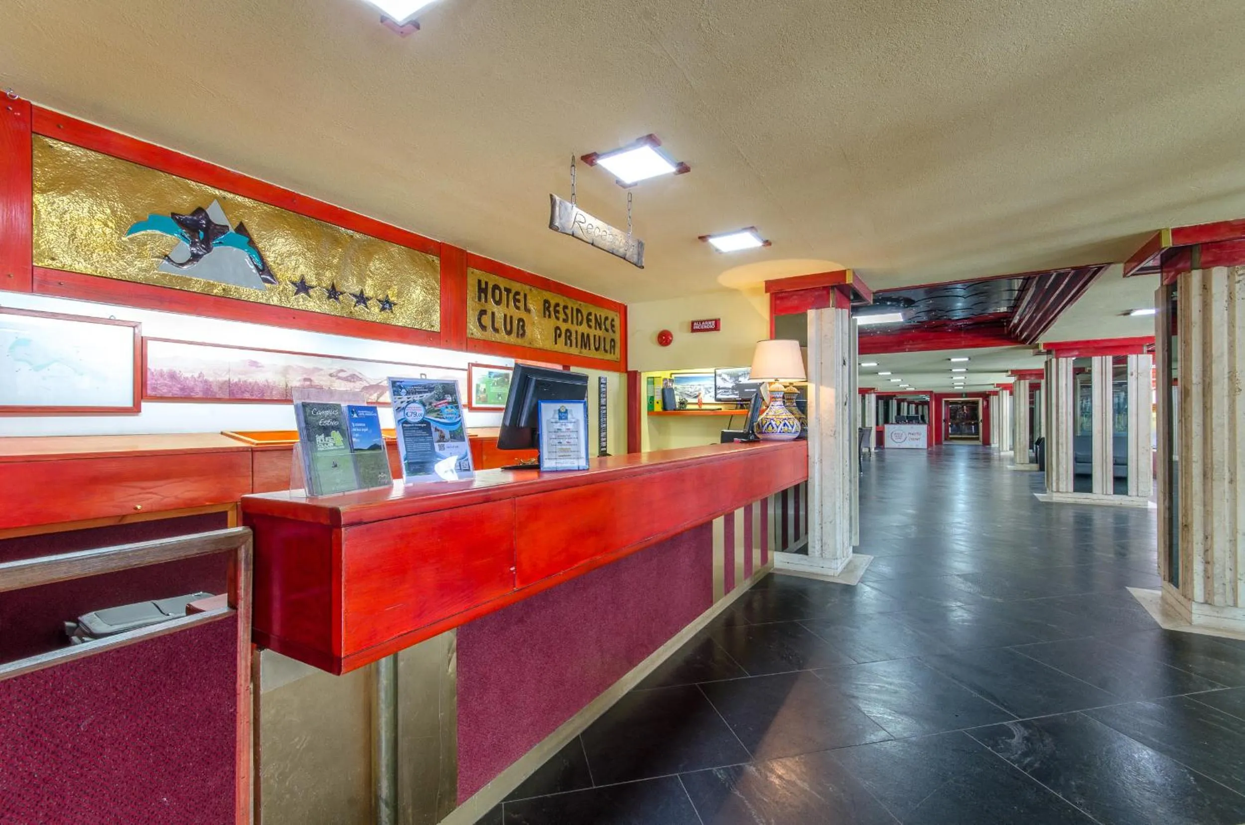 Lobby or reception in Hotel Residence Club Primula
