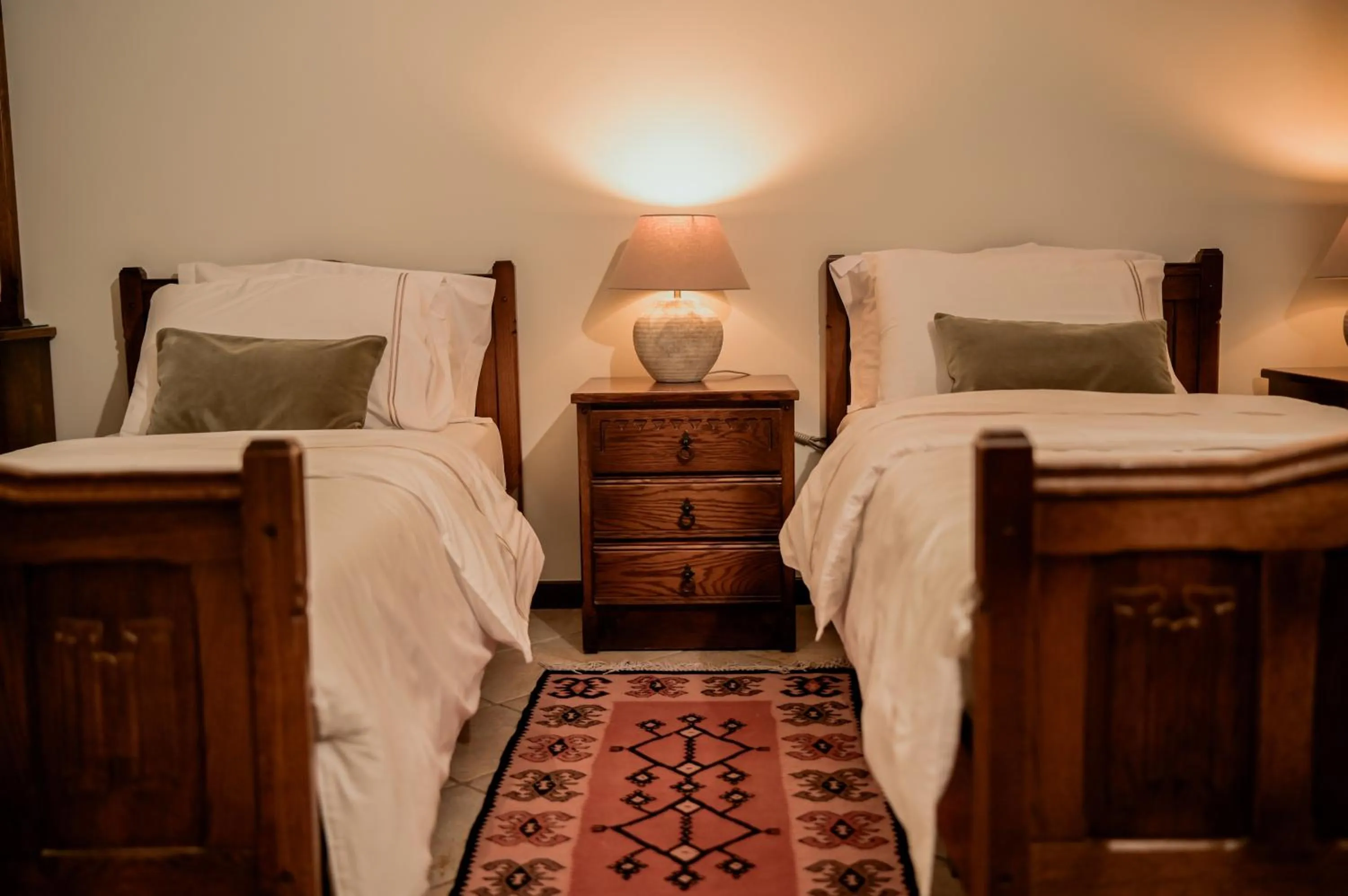 Bed in Real Scampis Hotel