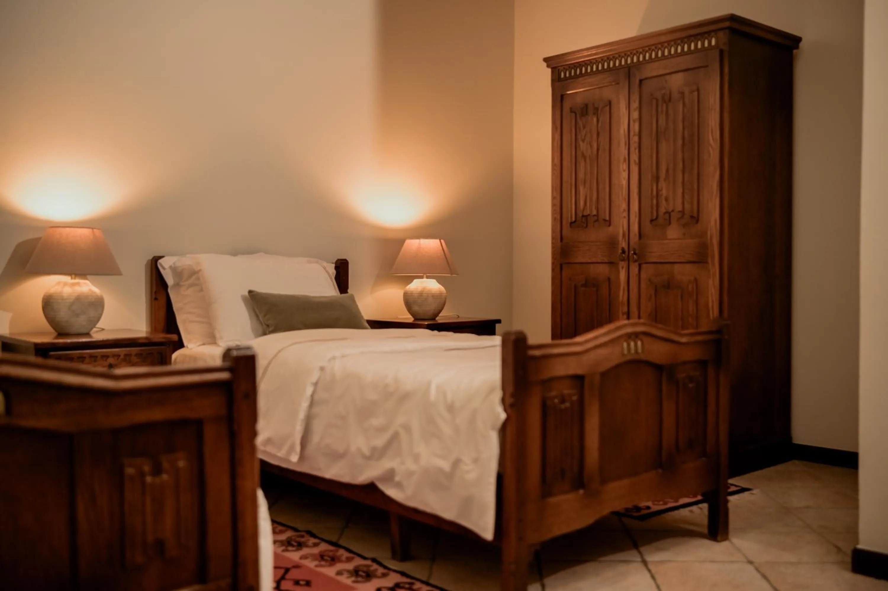 Bed in Real Scampis Hotel