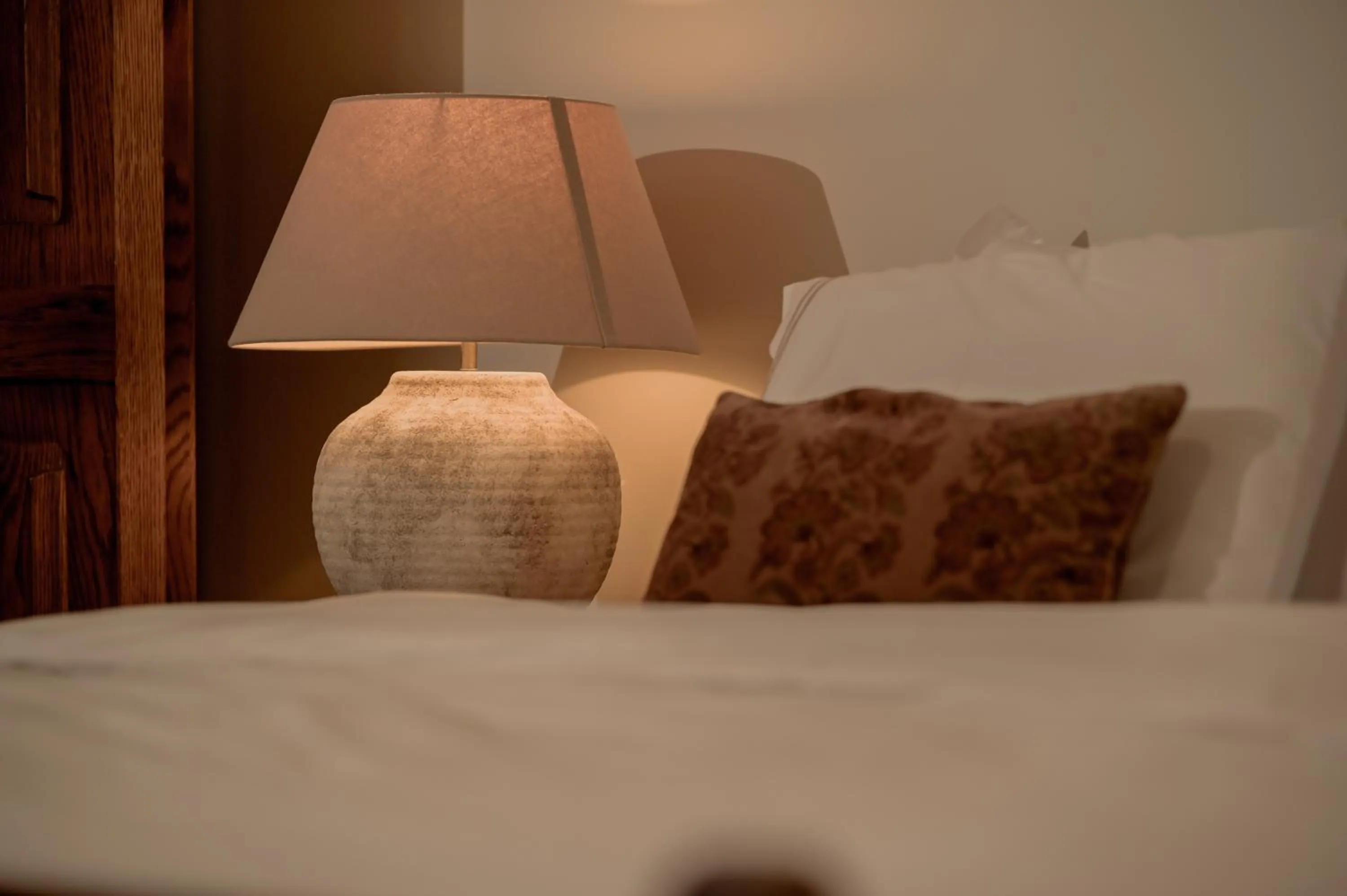 Bed in Real Scampis Hotel