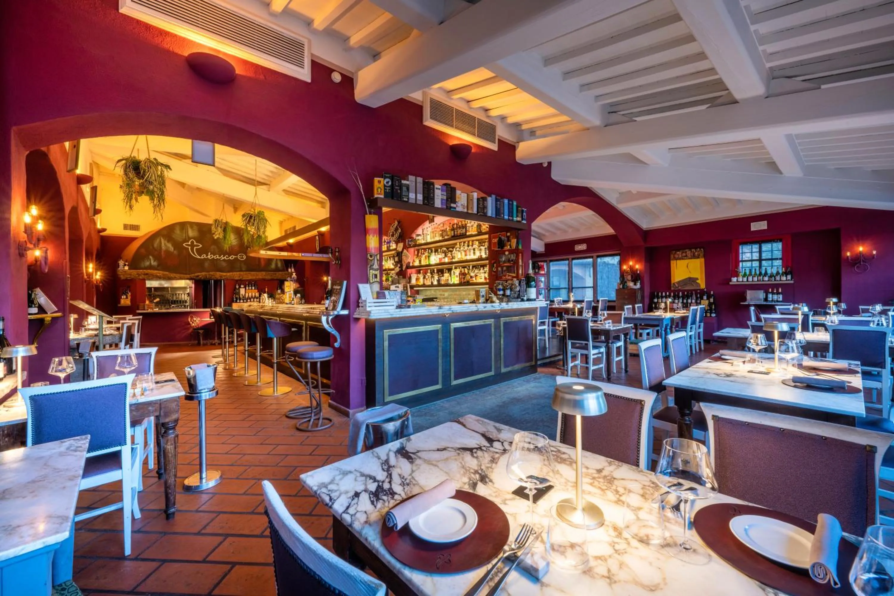 Food and drinks in Hotel Boccaccio