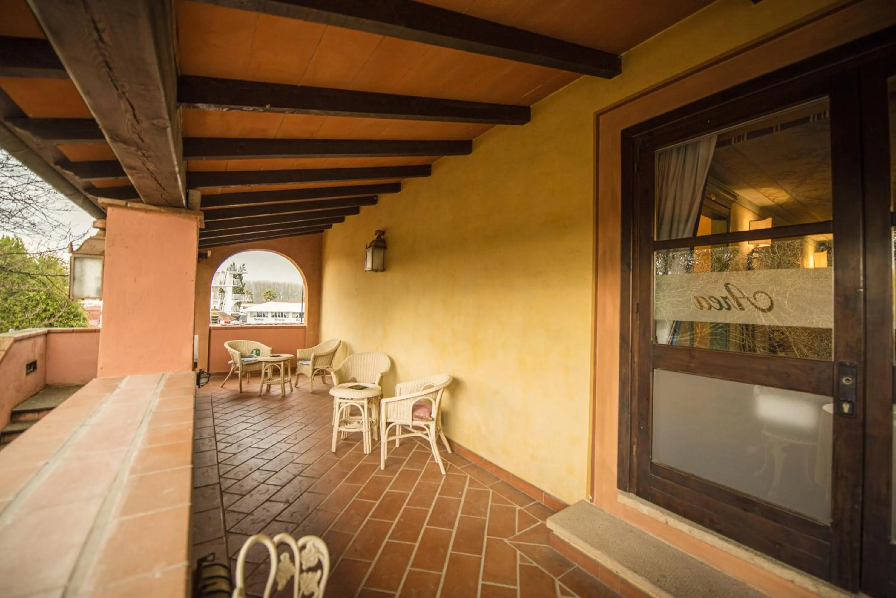 Balcony/Terrace in Hotel Boccaccio