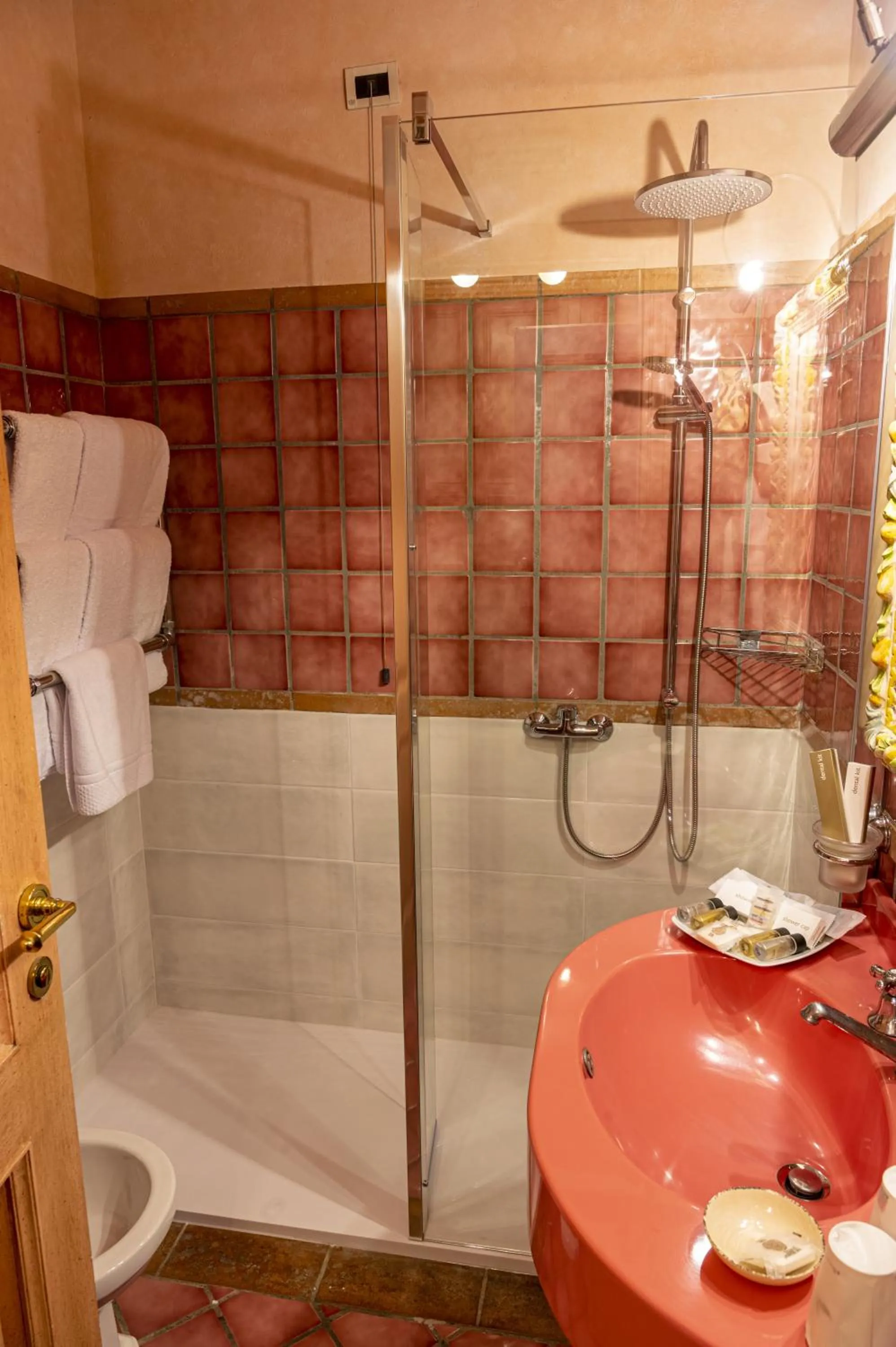 Shower in Hotel Boccaccio