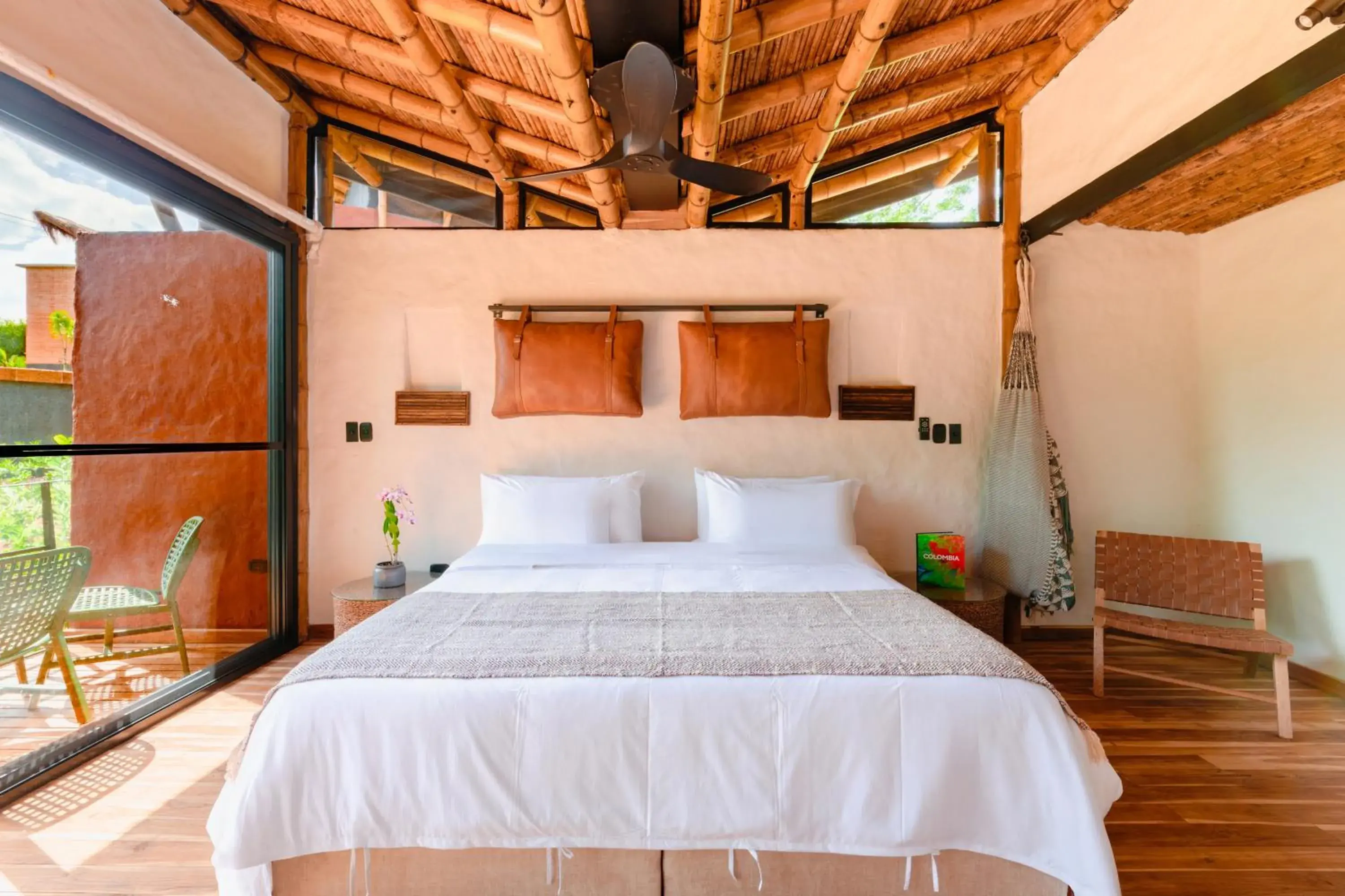 King Room with Balcony in Kawa Bamboo Retreat King Room with Balcony in Kawa Bamboo Retreat